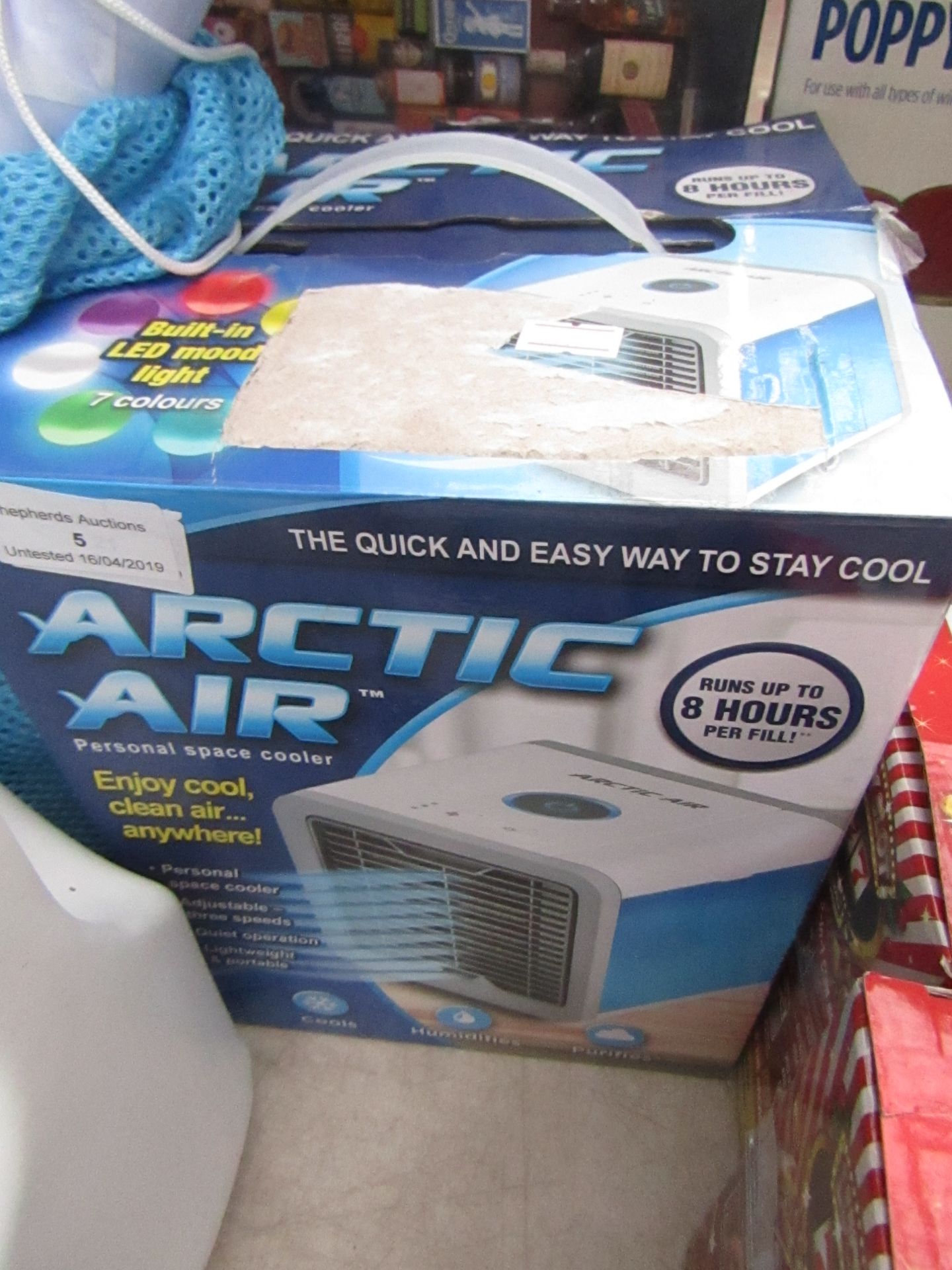 arctic air personal space cooler utested and boxed