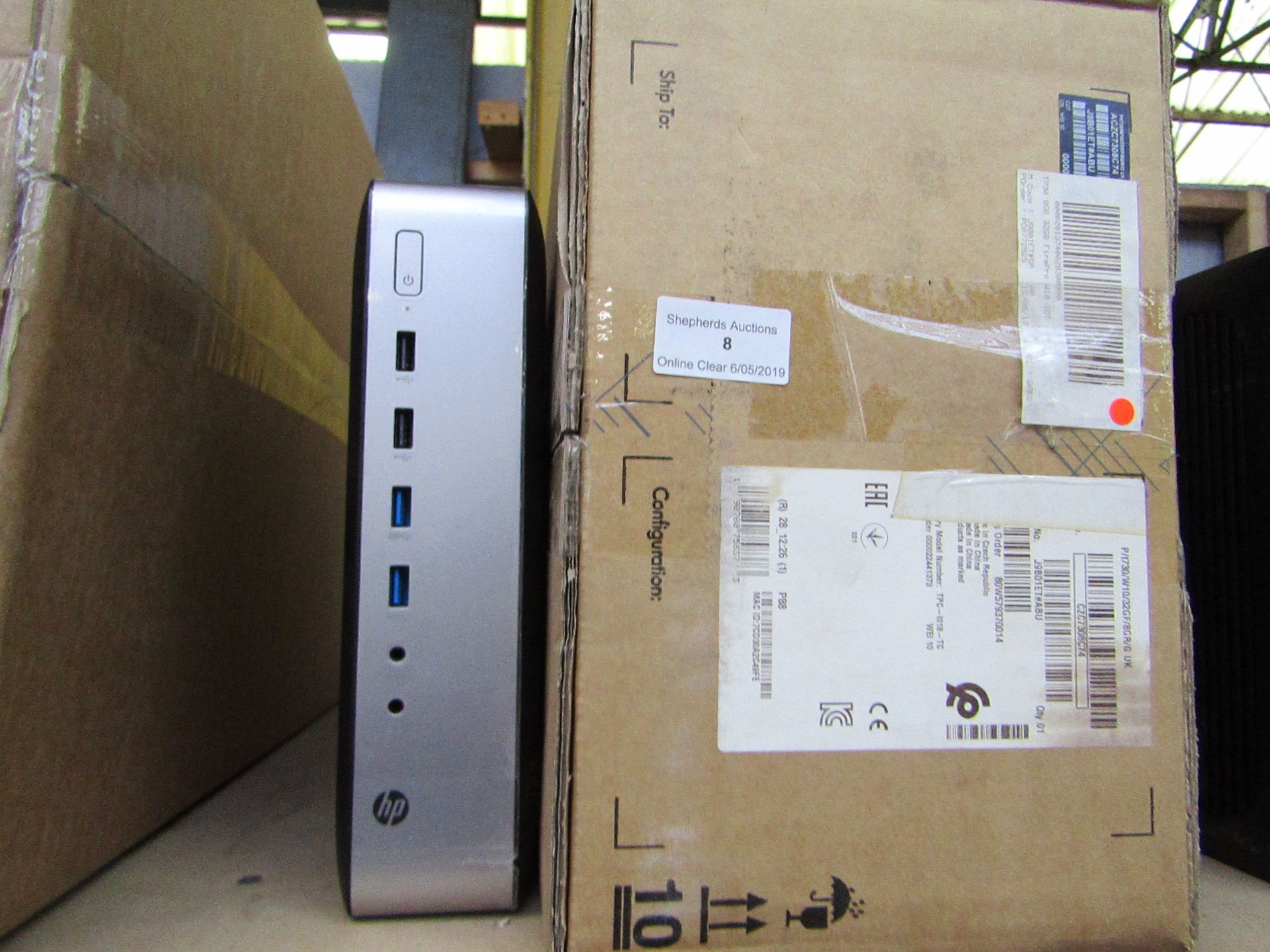 HP T730 TP 16GF/4GR ES TC, Grade B (refer to Lot 0 for condition) and boxed.Processor: 1 x AMD