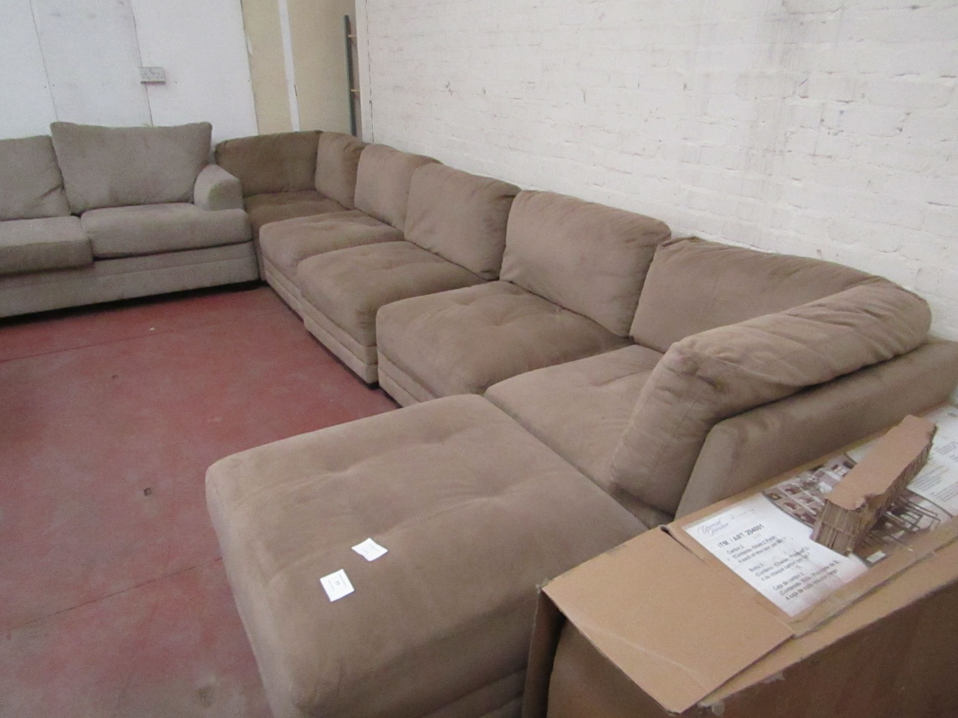 M-Star 6 piece sectional sofa, RRP Circa œ1000