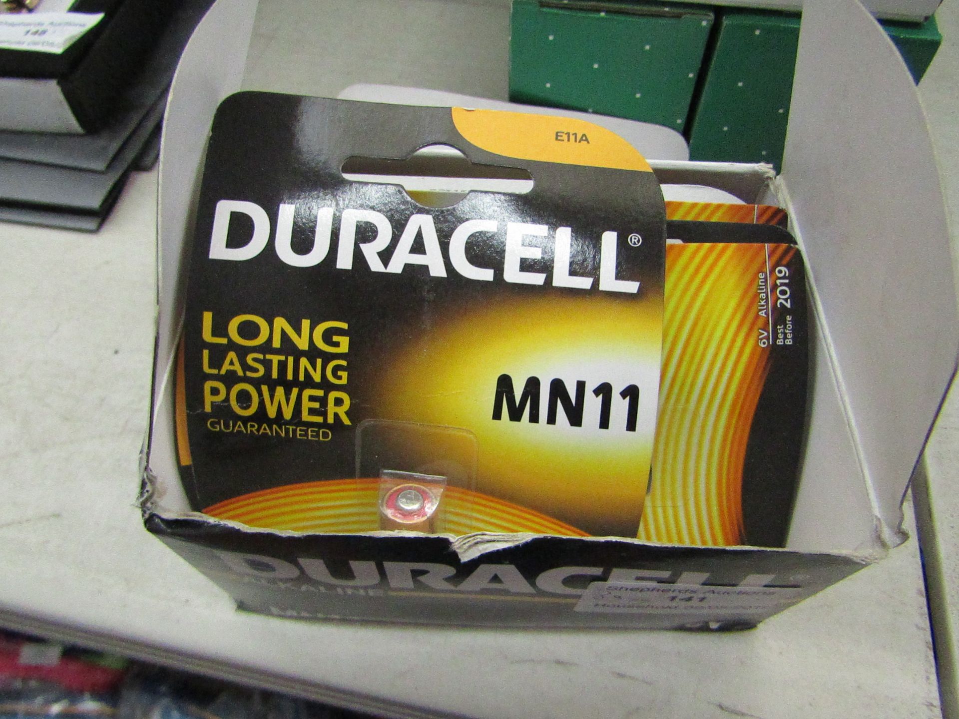 10x Duracell MN11 batteries, all new and packaged.