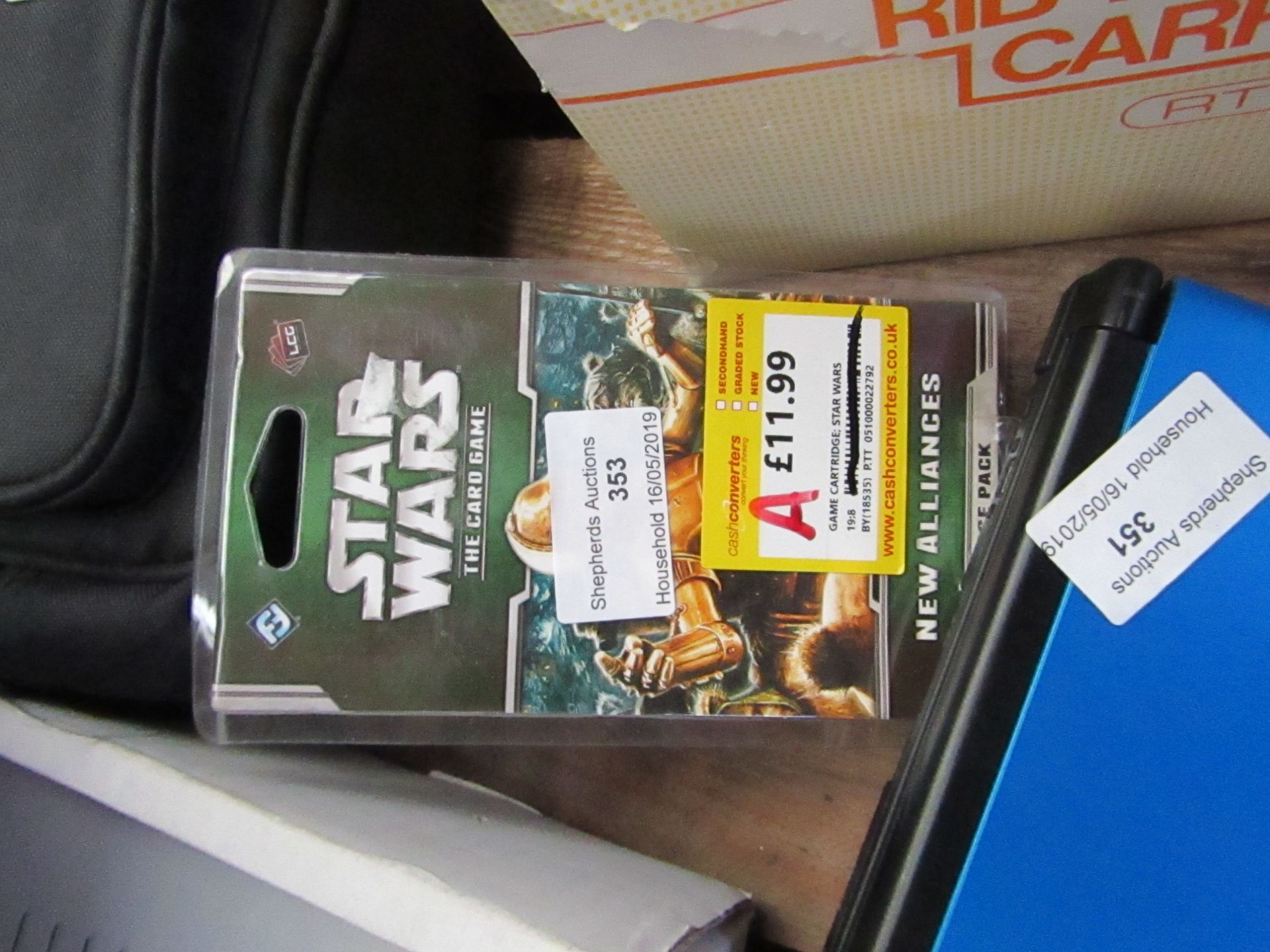 Star Wars card game, new and packaged.