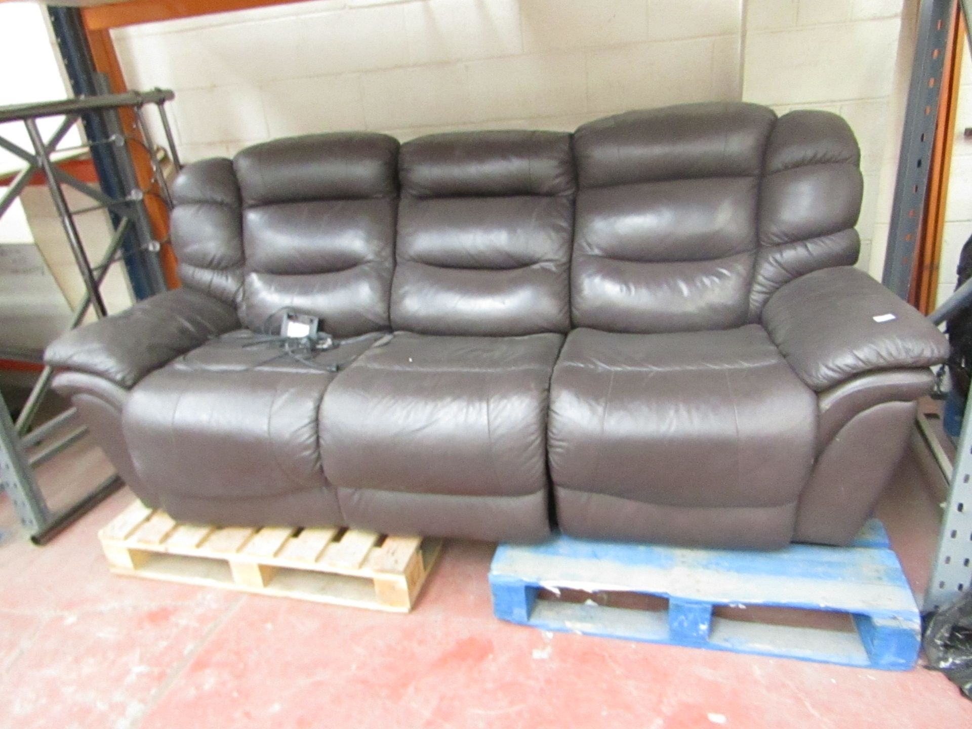La-z-Boy 3 seater Reclining sofa with Power supply