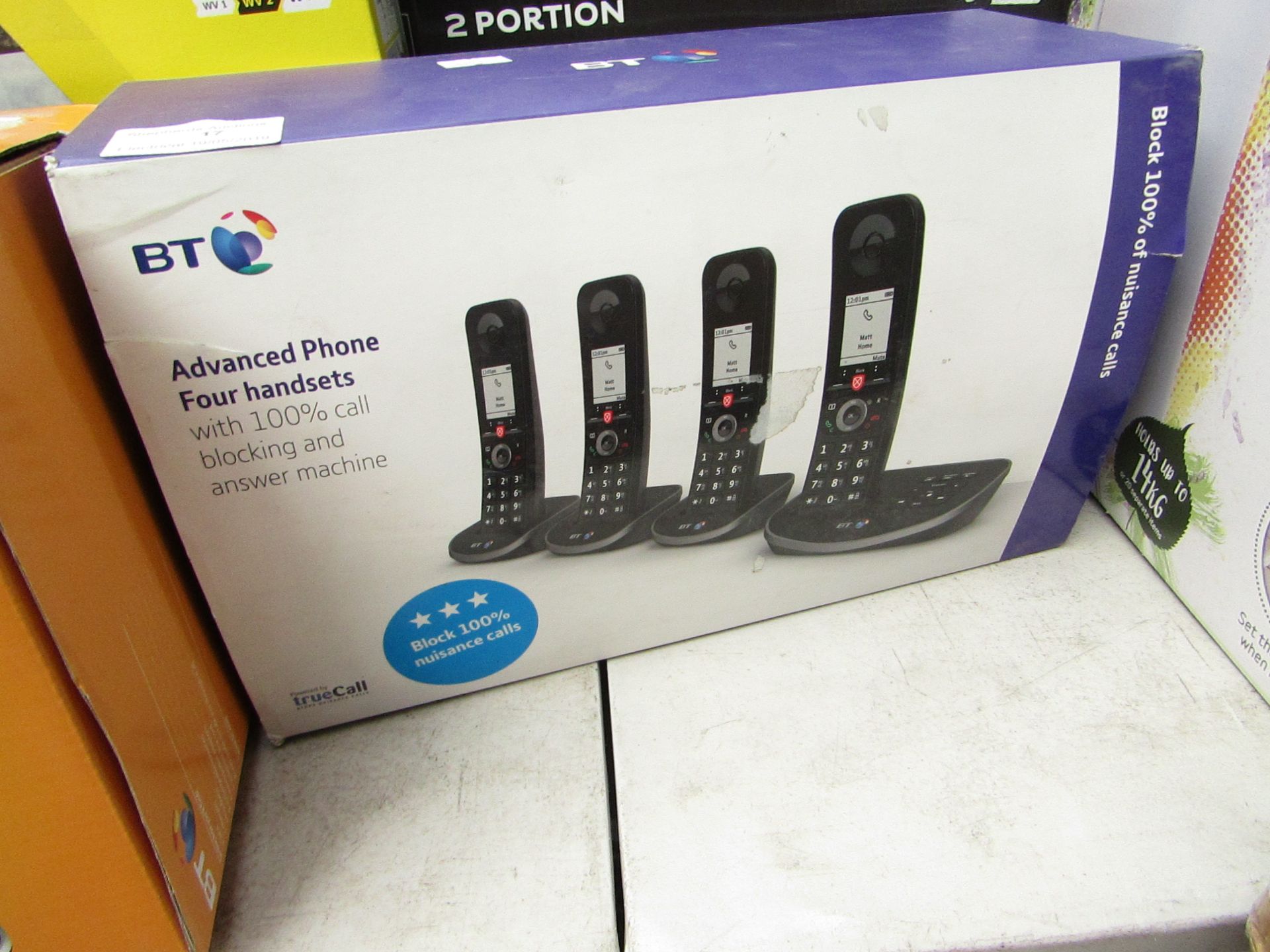 BT Quad Phones, Complete & Boxed