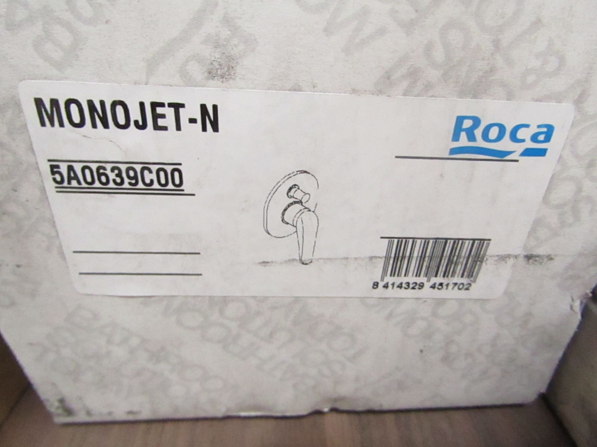 Roca Monojet N shower valve with diverter, unused and boxed