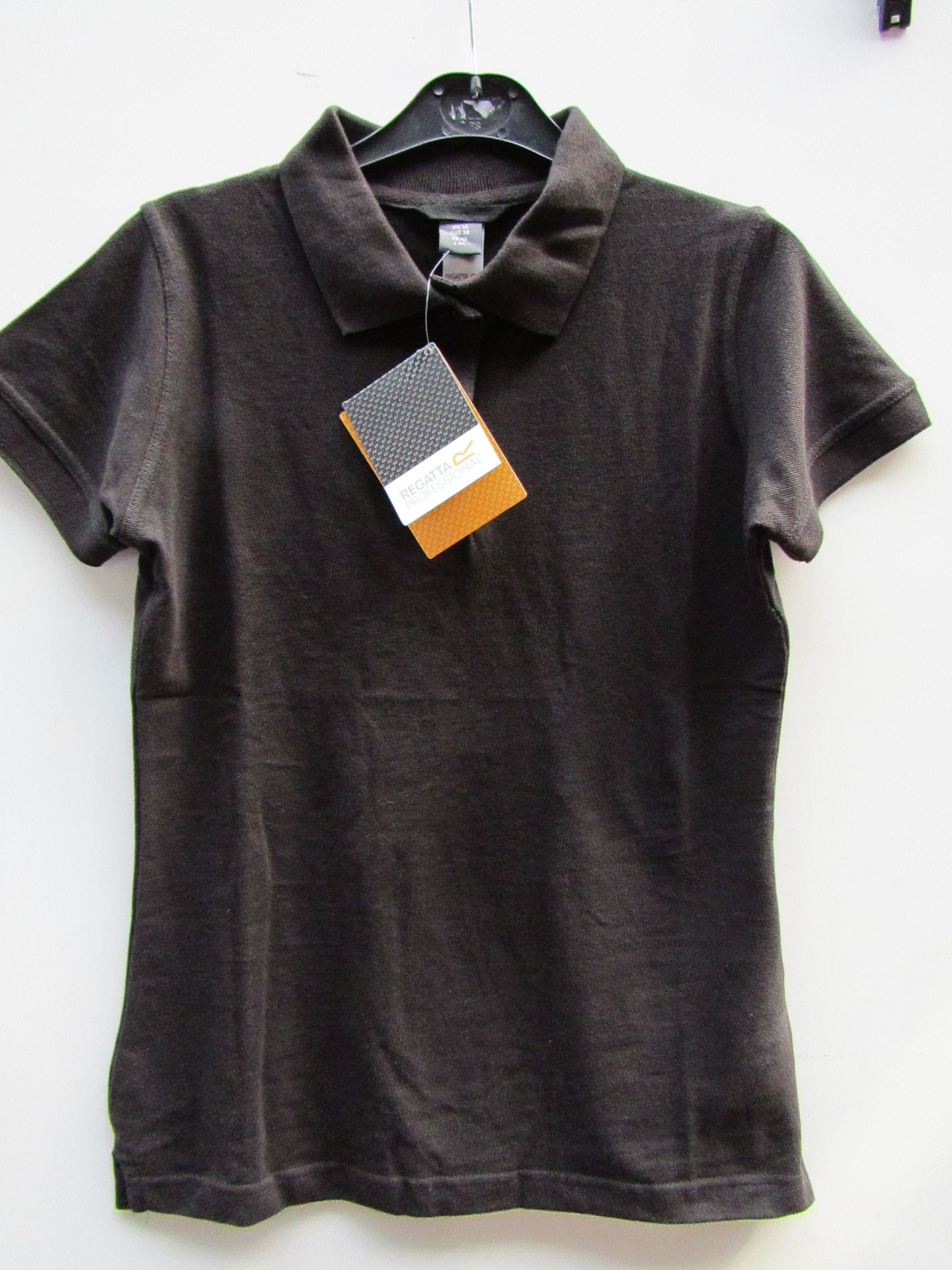 Ladies Regatta polo Shirt Black size 20 new & Packaged