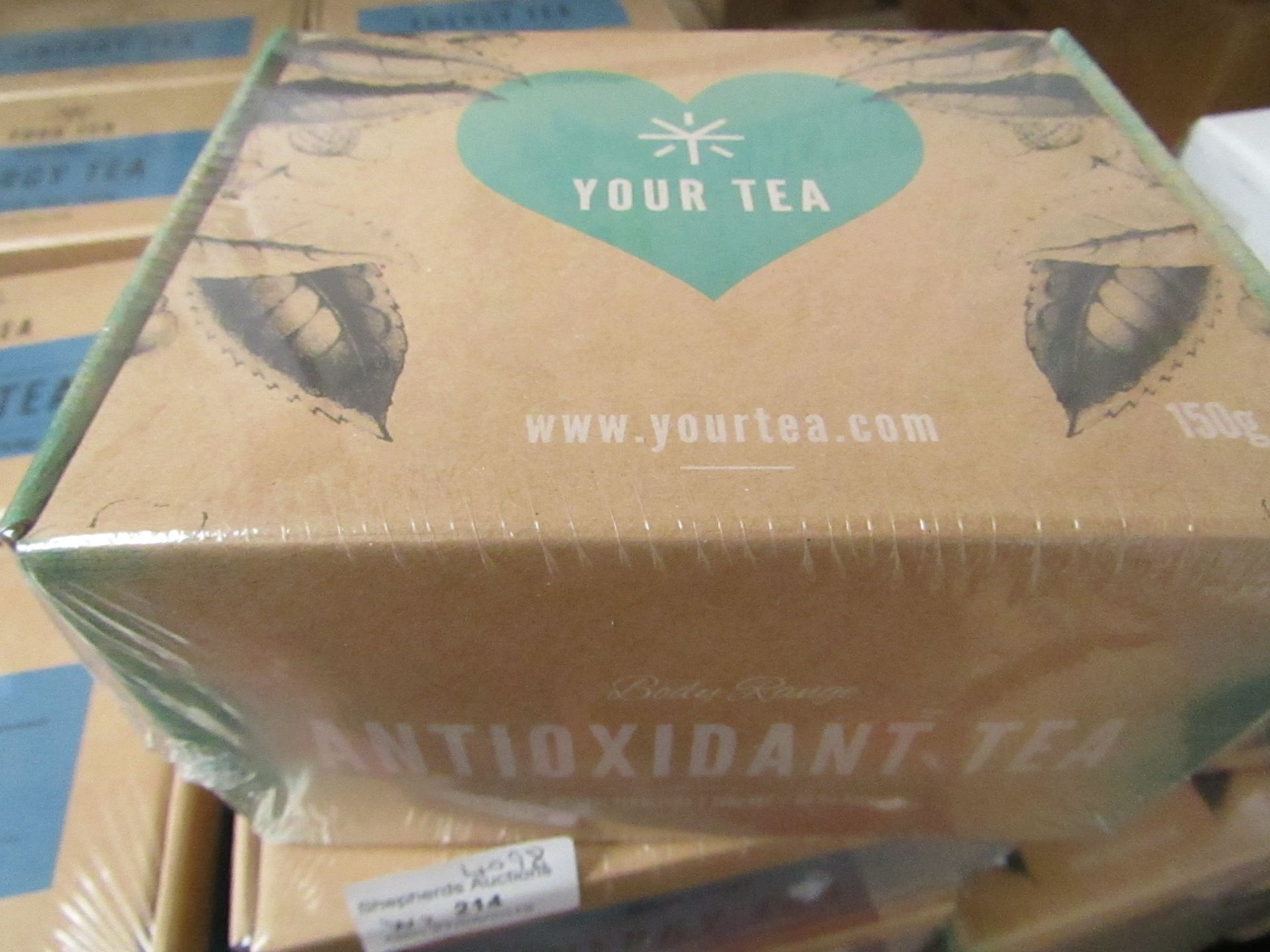 4 x Boxes of 60 tea bags per box, Your Tea Antioxidant Tea still sealed, BB May 2019