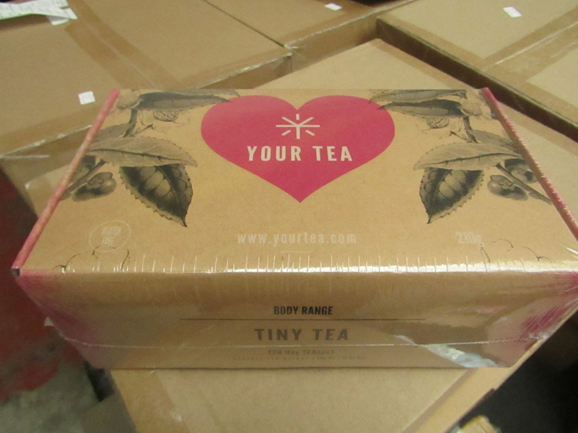 12 x Your Tea Tiny Tea 84 tea bags per box 28 Day TEAtox BB May 2019 still sealed