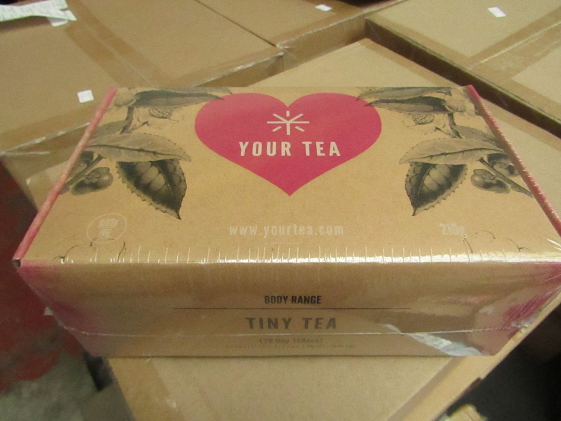 12 x Your Tea Tiny Tea 84 tea bags per box 28 Day TEAtox BB May 2019 still sealed
