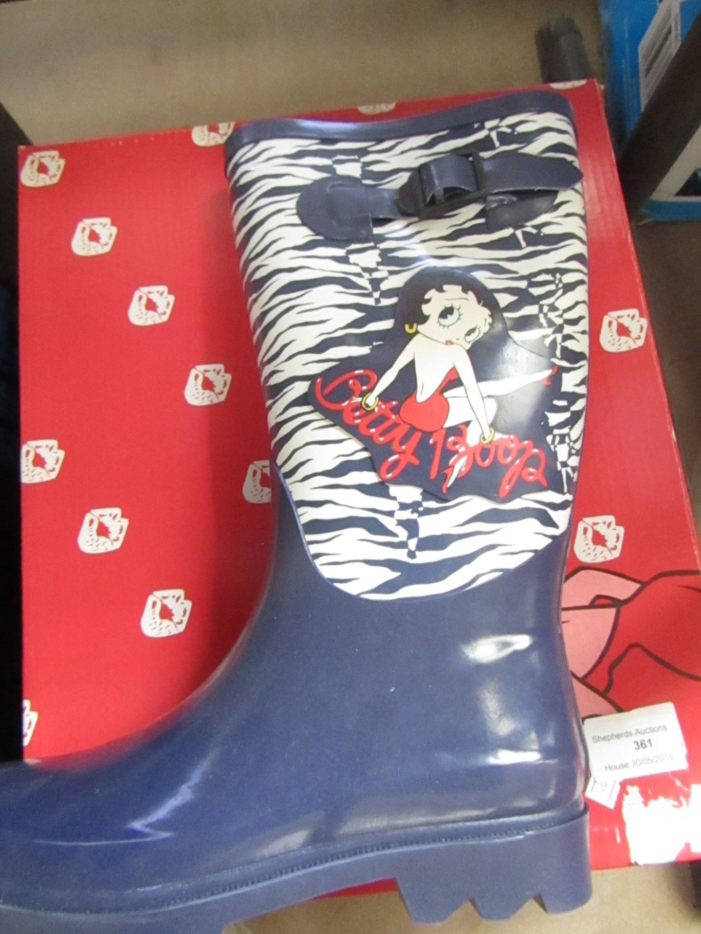 Betty Boo Wellingtons, EU 36, new and boxed.