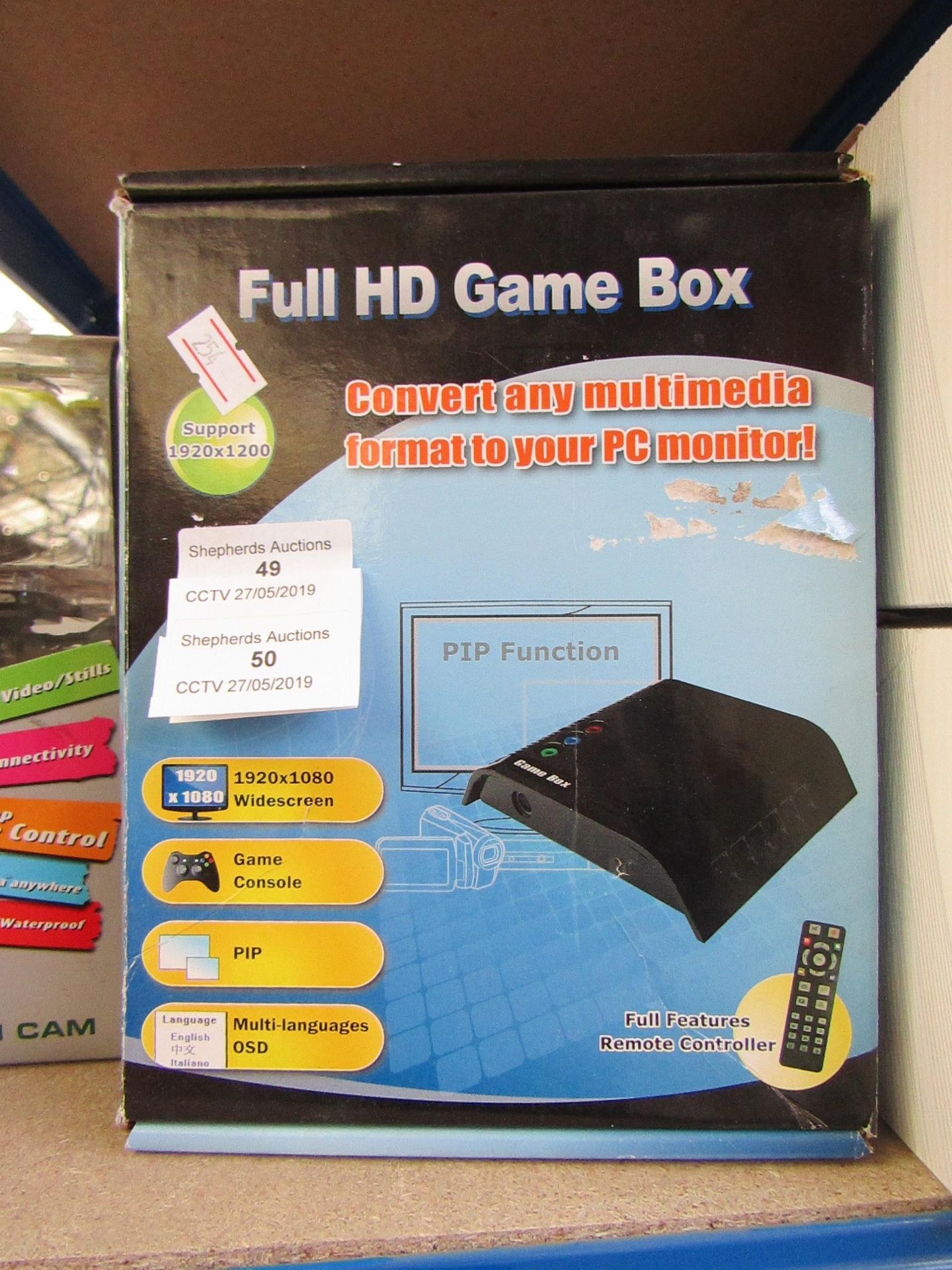 Full HD game box.