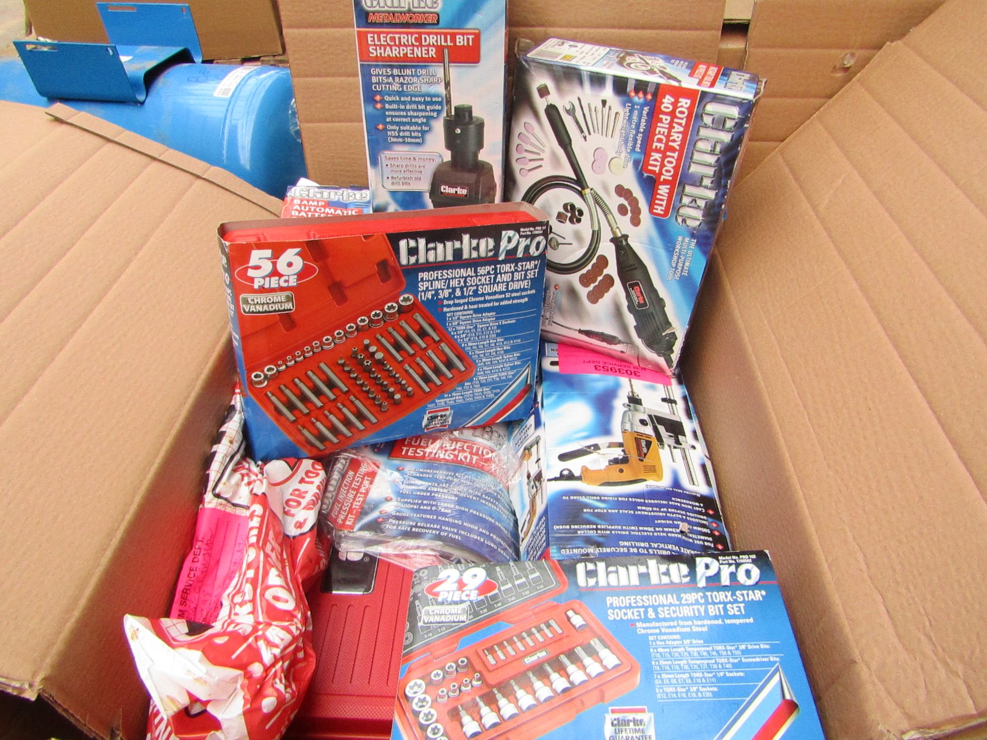 1 x Clarke SOCKTSET PRO162 2 £24.99 5995 1 x Clarke CHT713 FUEL INJEC £29.98 5995 1 x Clarke