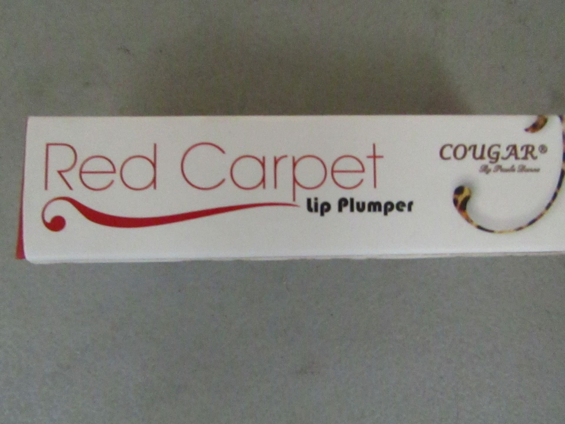 3x Cougar Red carpet Lip Plumpers with Light built in, new and boxed