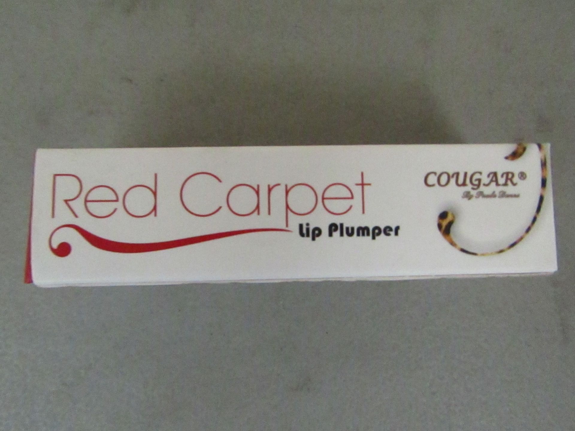 3x Cougar Red carpet Lip Plumpers with Light built in, new and boxed