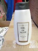 12x 400ml Oil of Aloe moisturising lotion, all new and boxed.