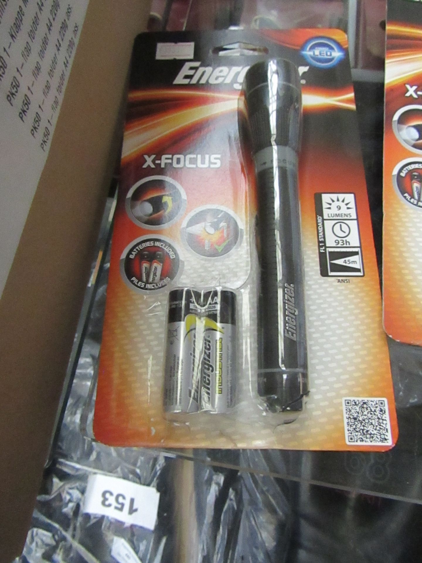 Energizer X Focus torch, new in packaging