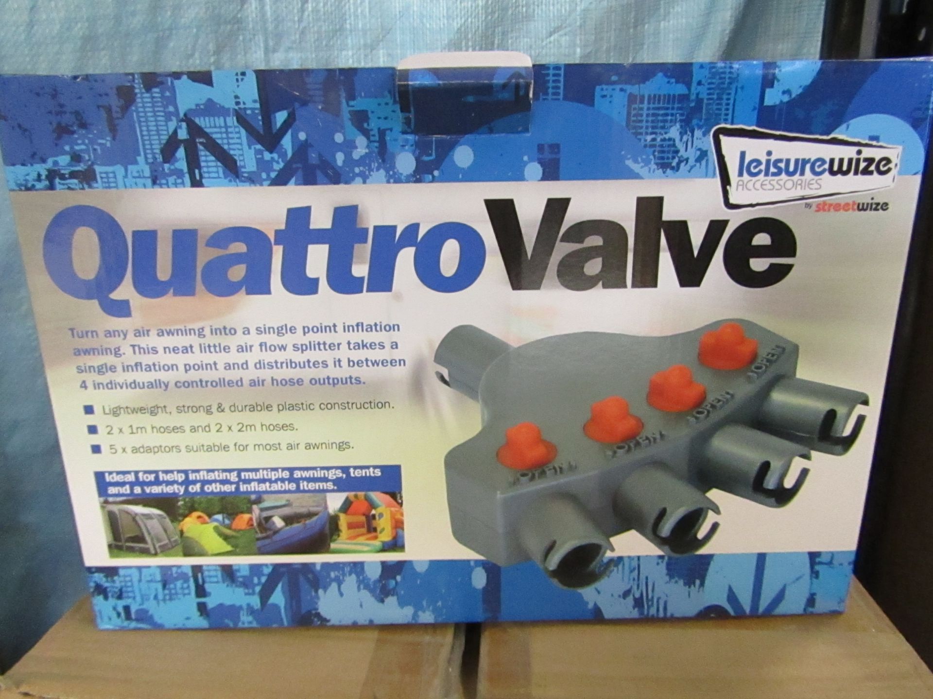 Leisurewize quattro valve, new and boxed.