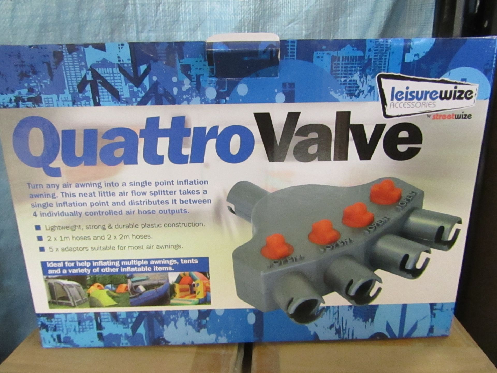 Leisurewize quattro valve, new and boxed.