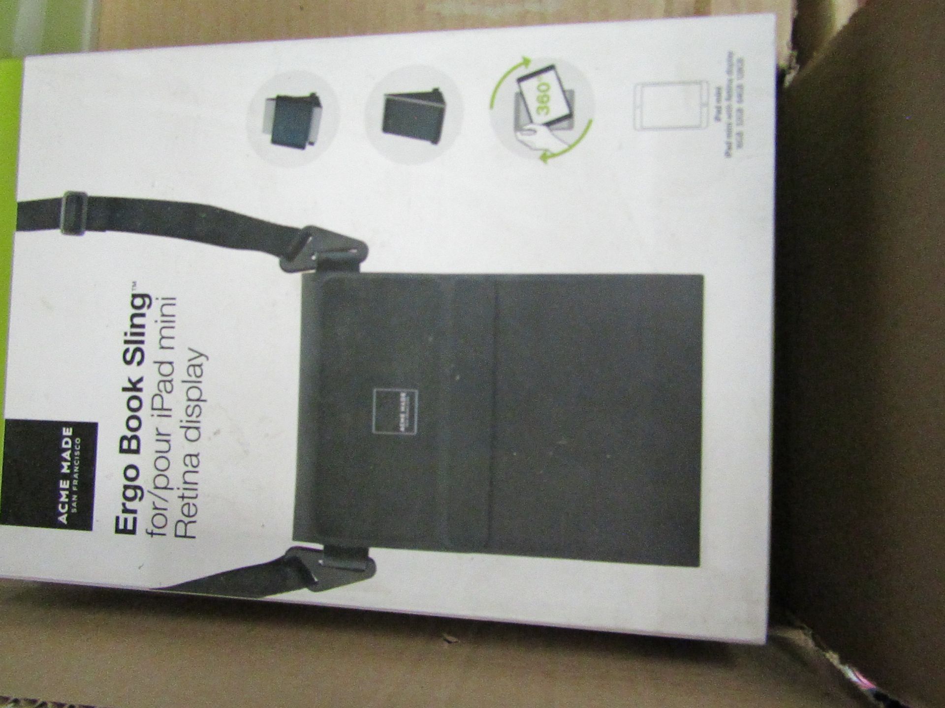 10 x ergo book sling for ipad mini,new in box