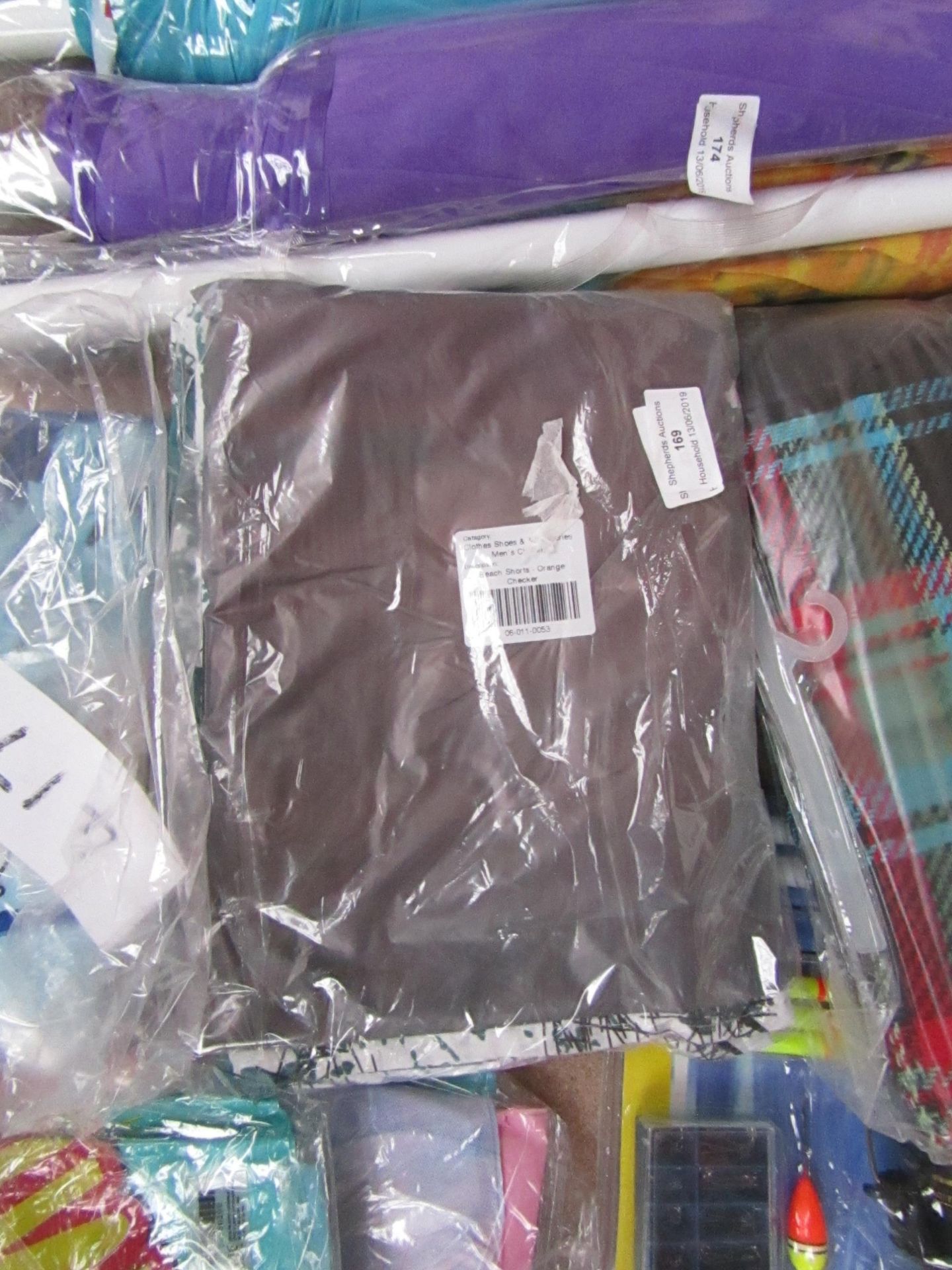 3x Pairs of beach shorts, size XXL, new and packaged.