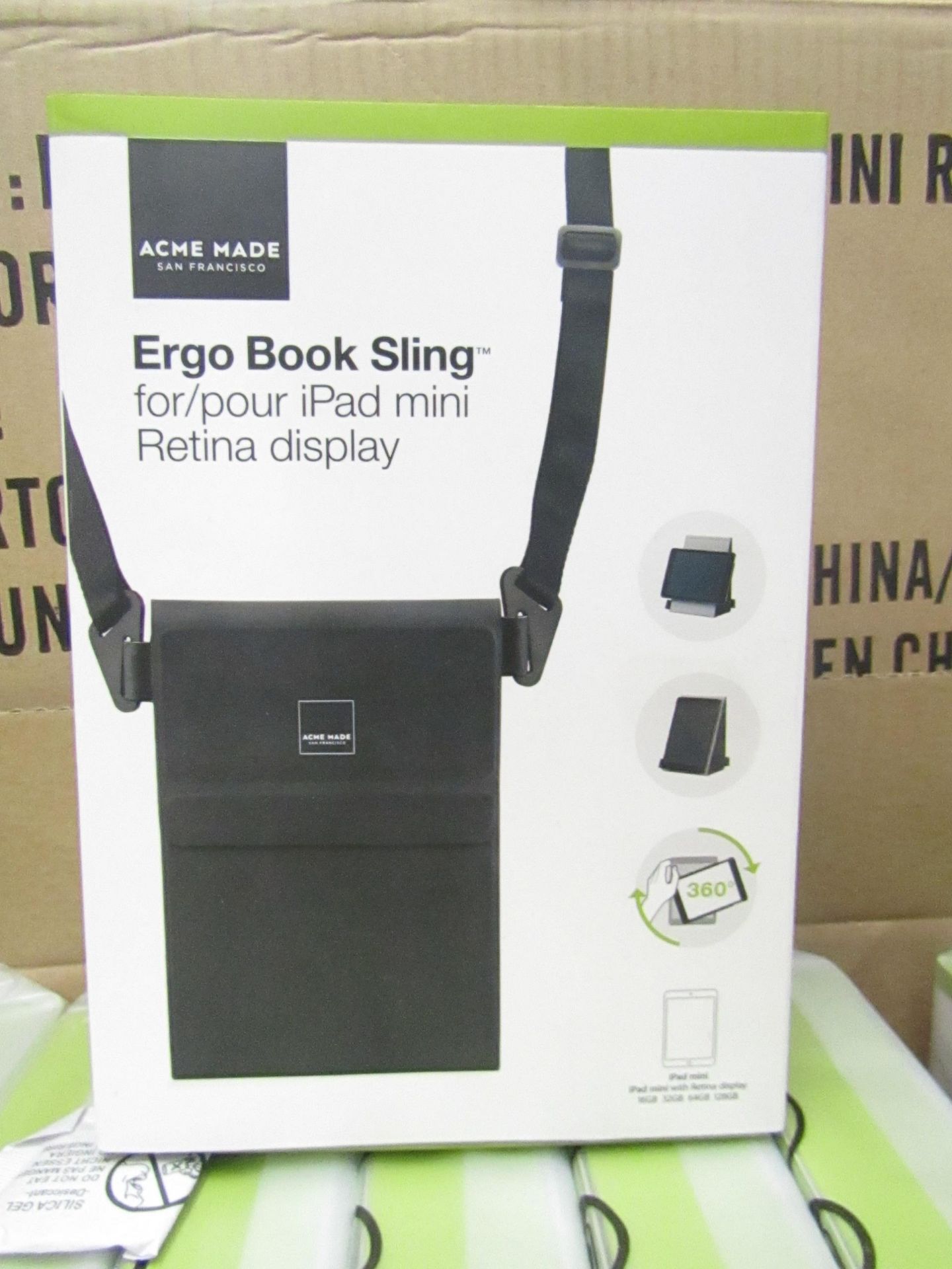 10 x Acme Made Ergo Book Sling Cases for iPad Mini, new