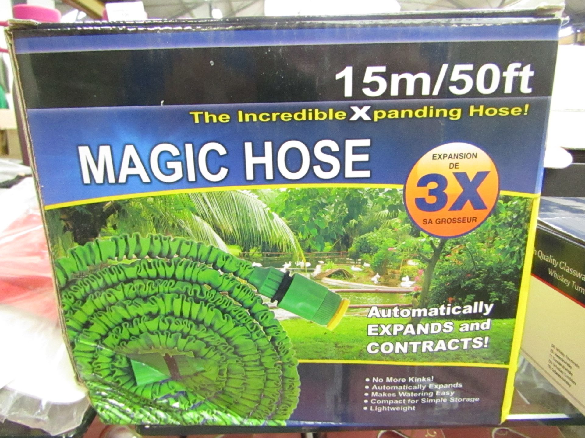 The Incredible Xpanding Hose 50ft new & boxed