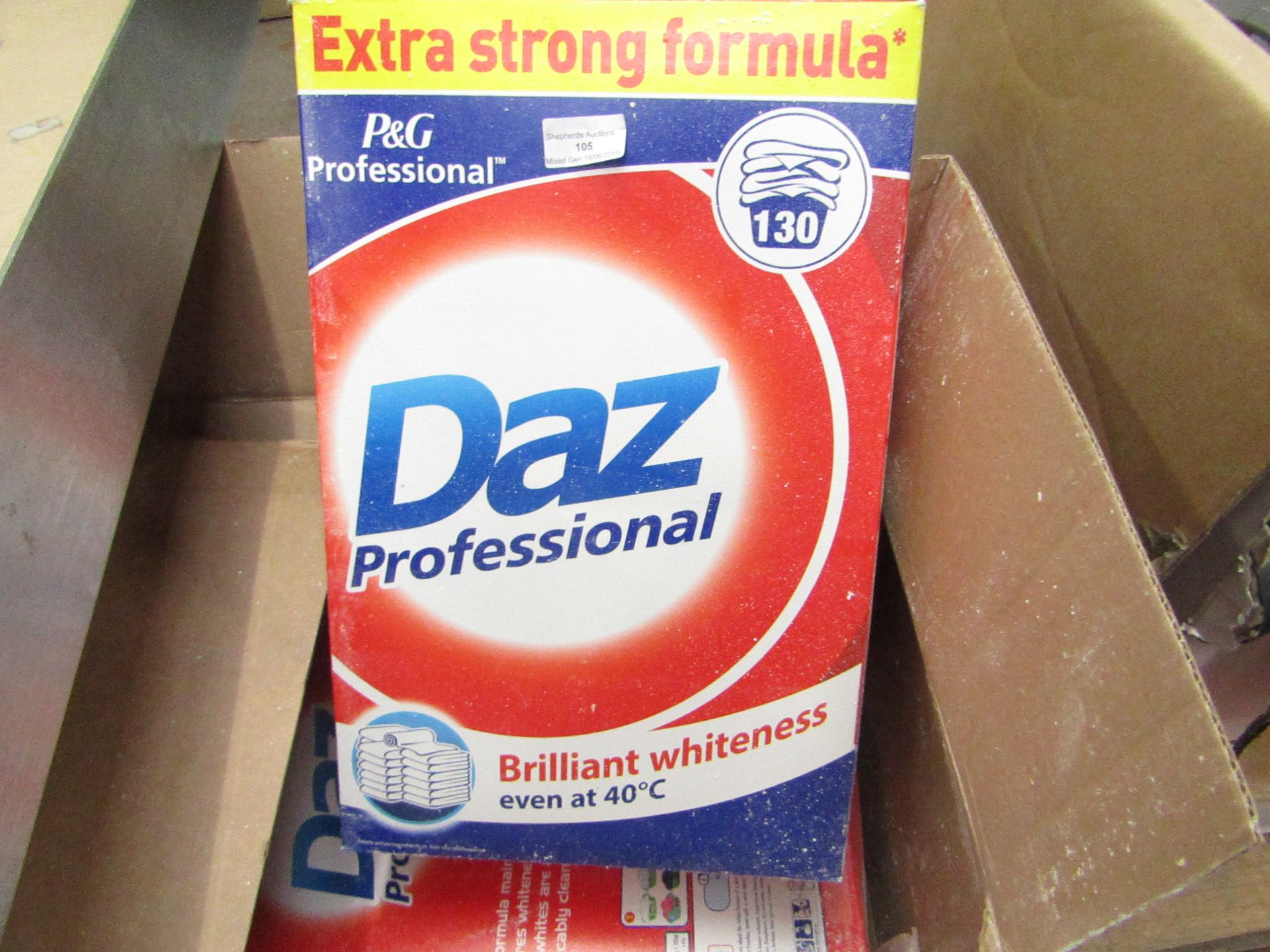 Daz Professional Extra Strong Formula 130 Washes Washing Powder