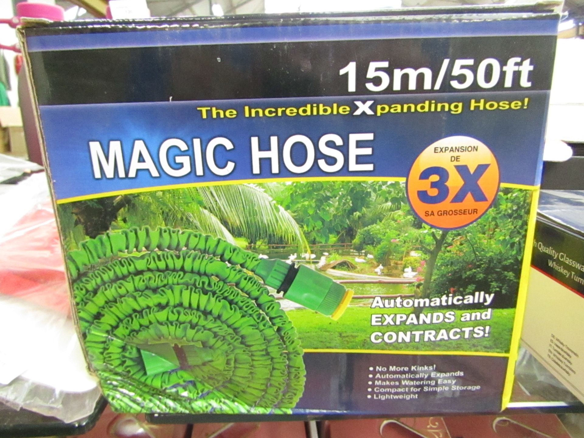 The Incredible Xpanding Hose 50ft new & boxed