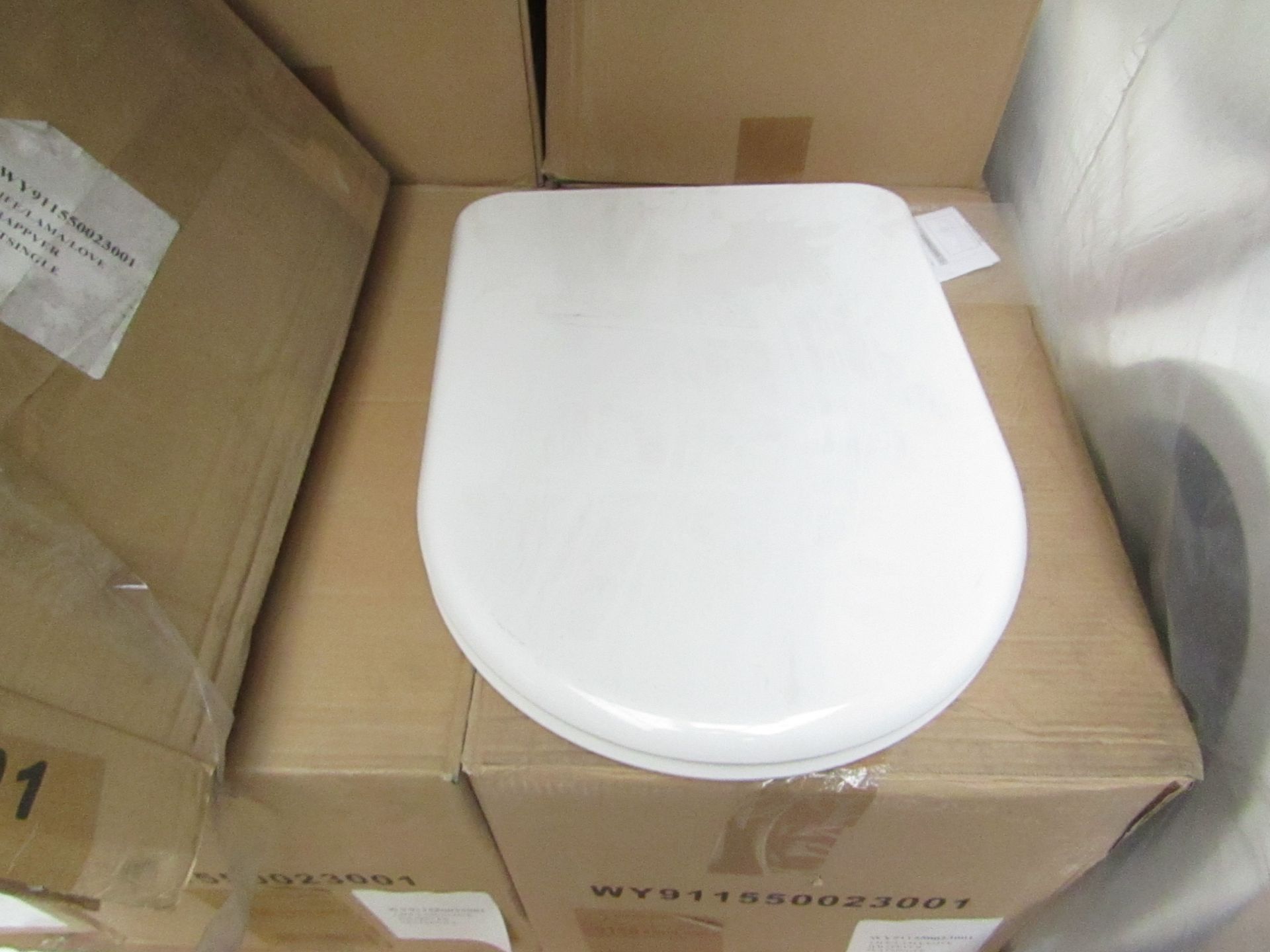 Laufen made toilet seat for Life/Love/Lama Models, model no. 89156 barcode 5704173255920 new and