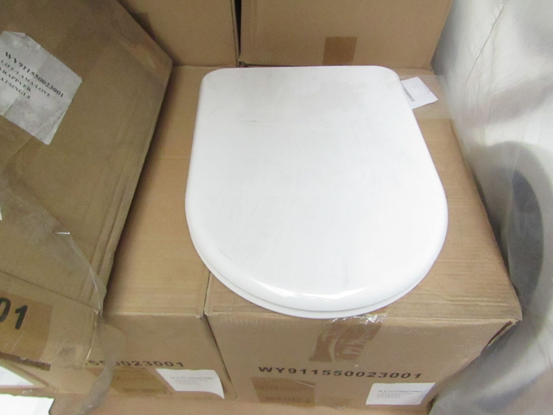 Laufen made toilet seat for Life/Love/Lama Models, model no. 89156 barcode 5704173255920 new and