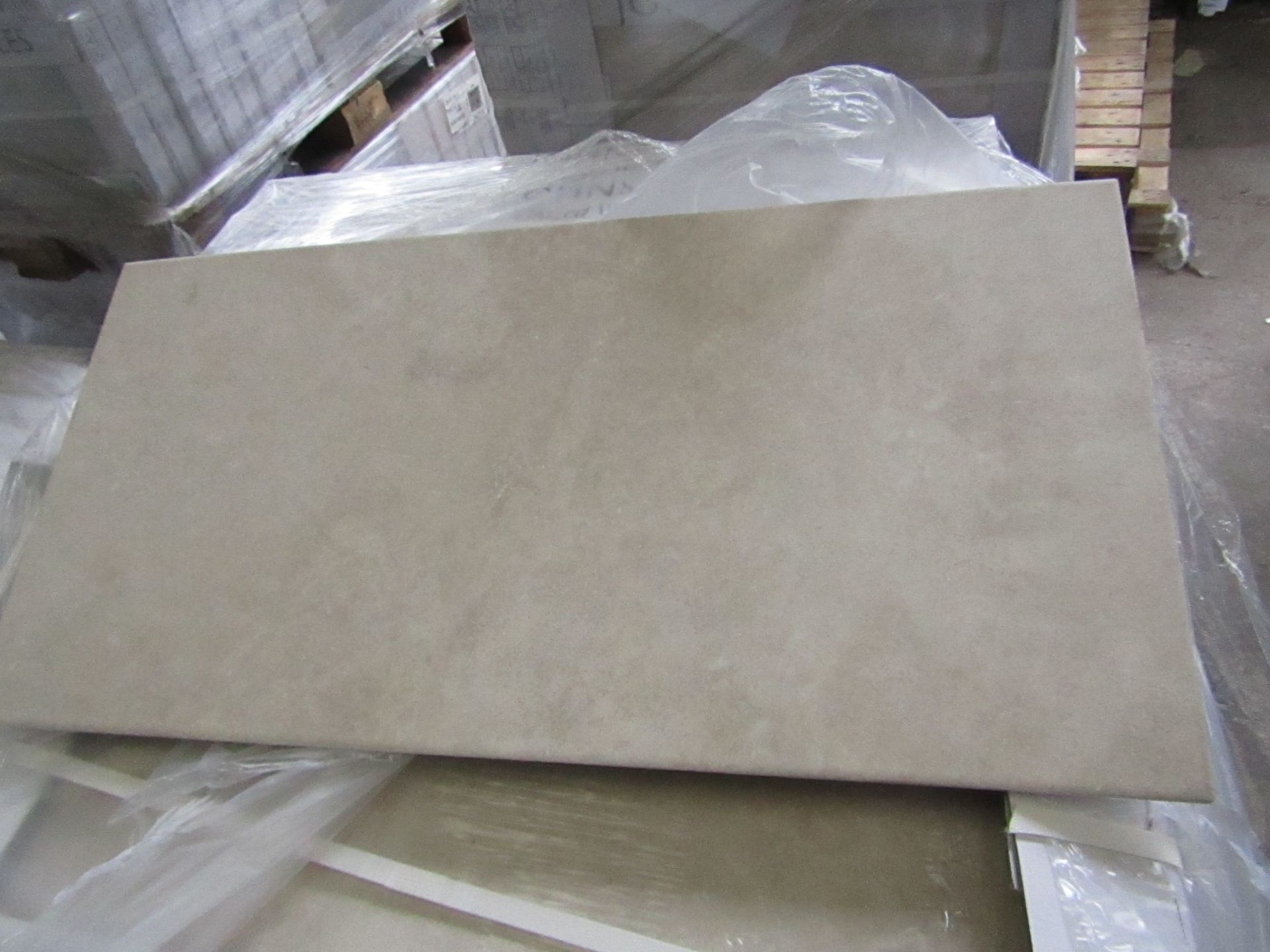 Pallet of 40x Packs of 5 Cambridge Old Stone Textured finish 300x600 wall and Floor Tiles By
