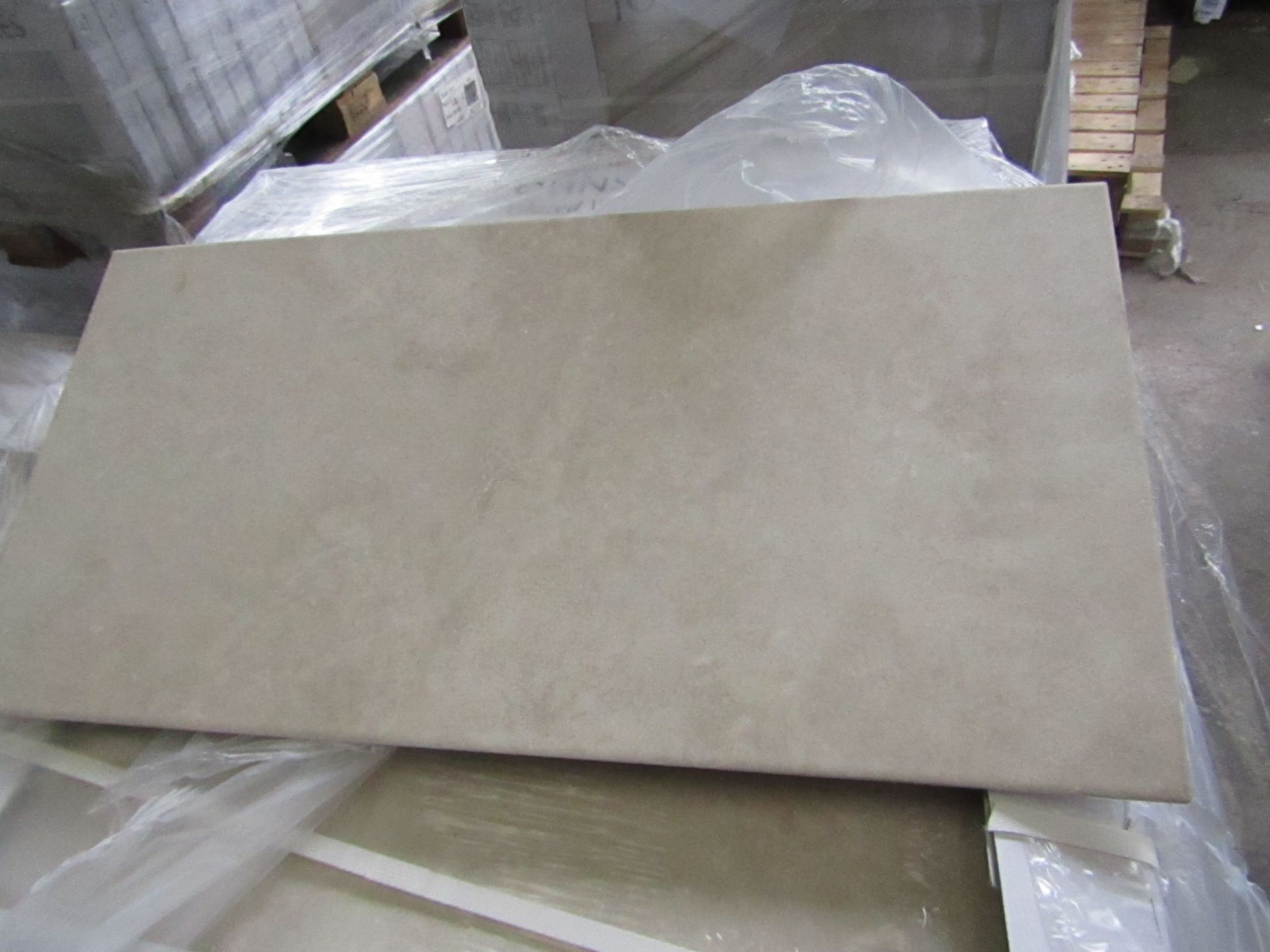 Pallet of 40x Packs of 5 Cambridge Old Stone Textured finish 300x600 wall and Floor Tiles By