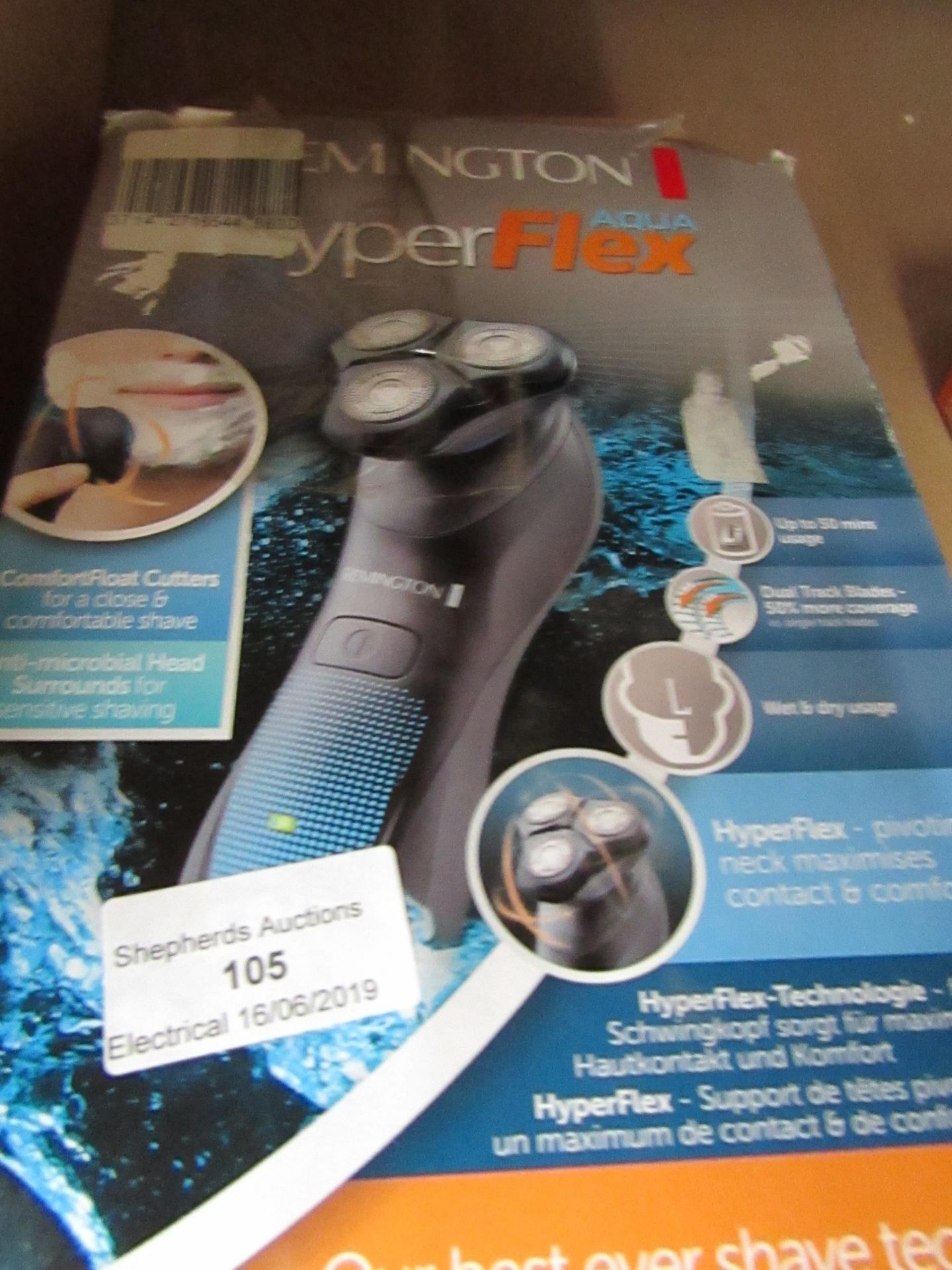 Remington HyperFlex beard trimmer, untested and boxed.