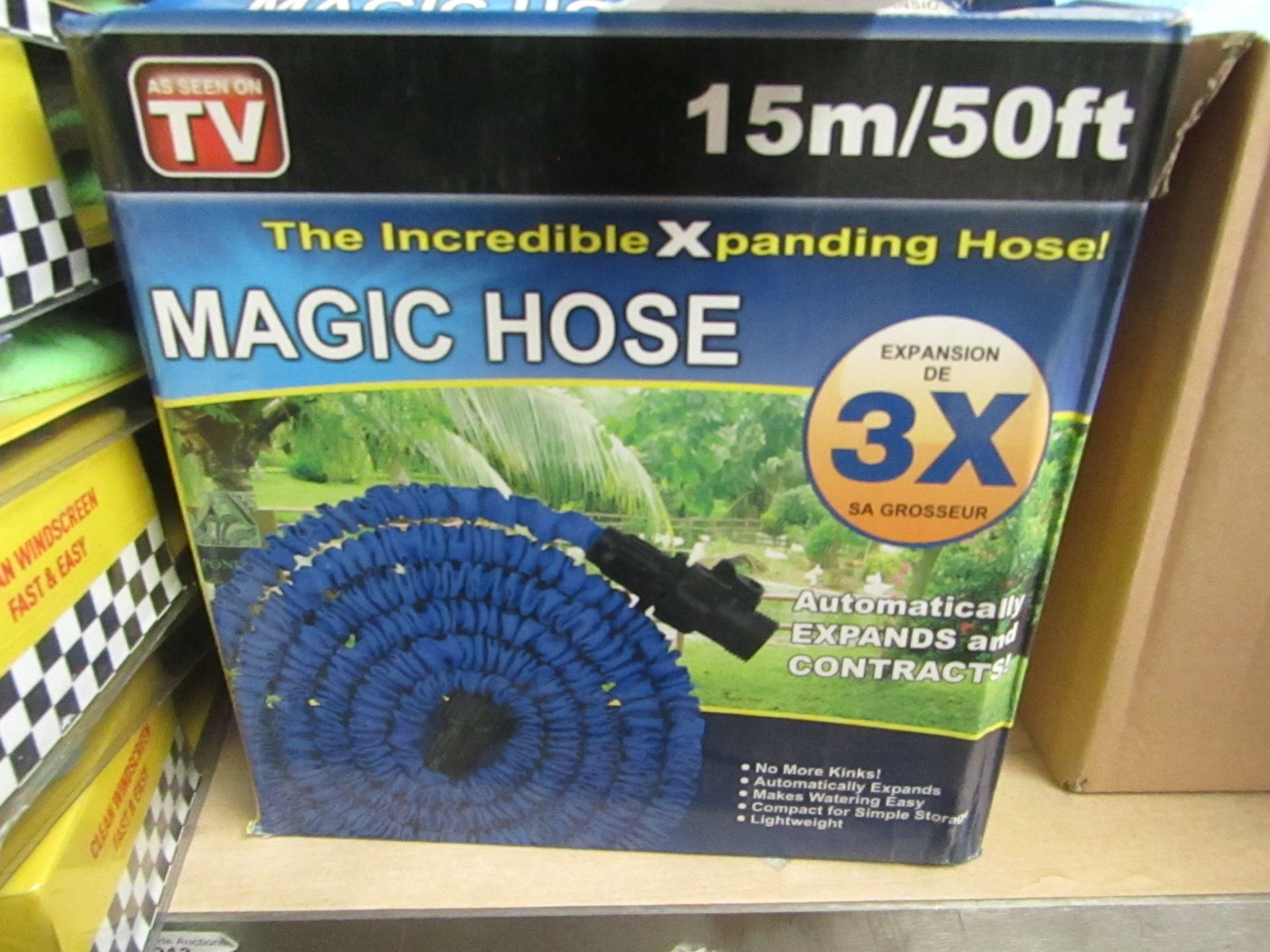 50ft magic hose,new in box,unchecked