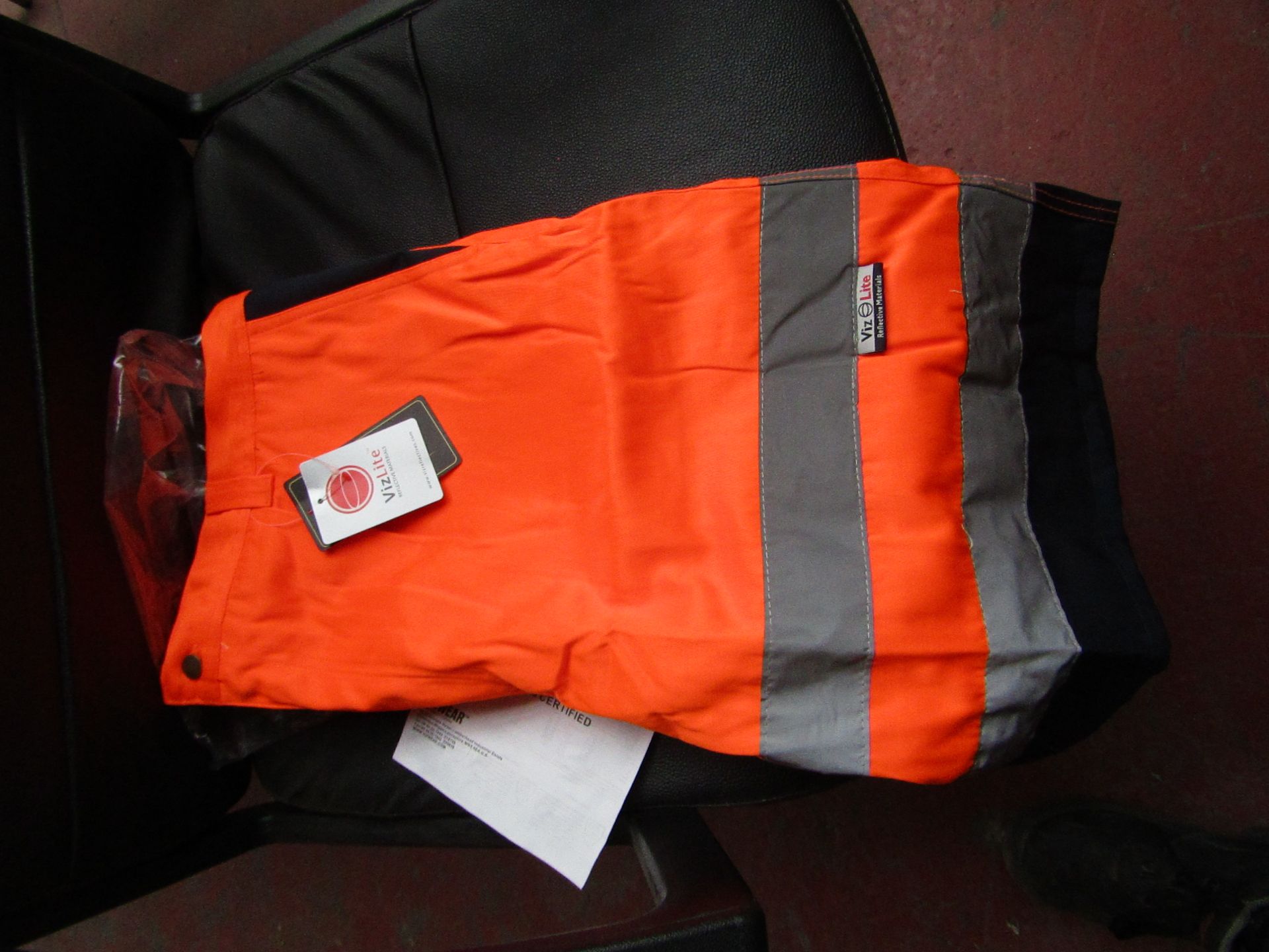 Viz Wear polycotton hi vis jacket, size XL, new and packaged.