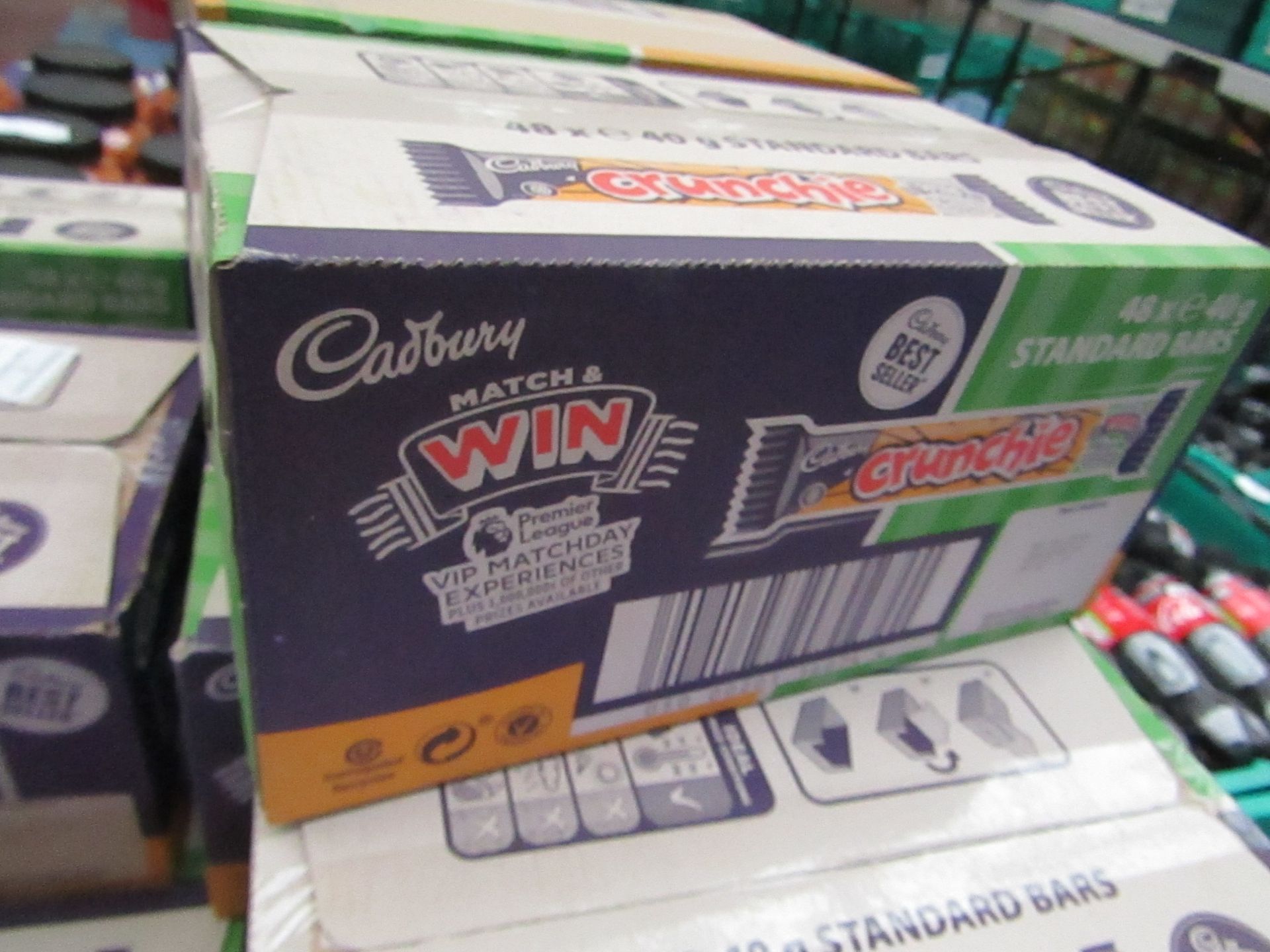 Box of 48 x 40g Cadbury Crunchies, BBE 03/04/2019