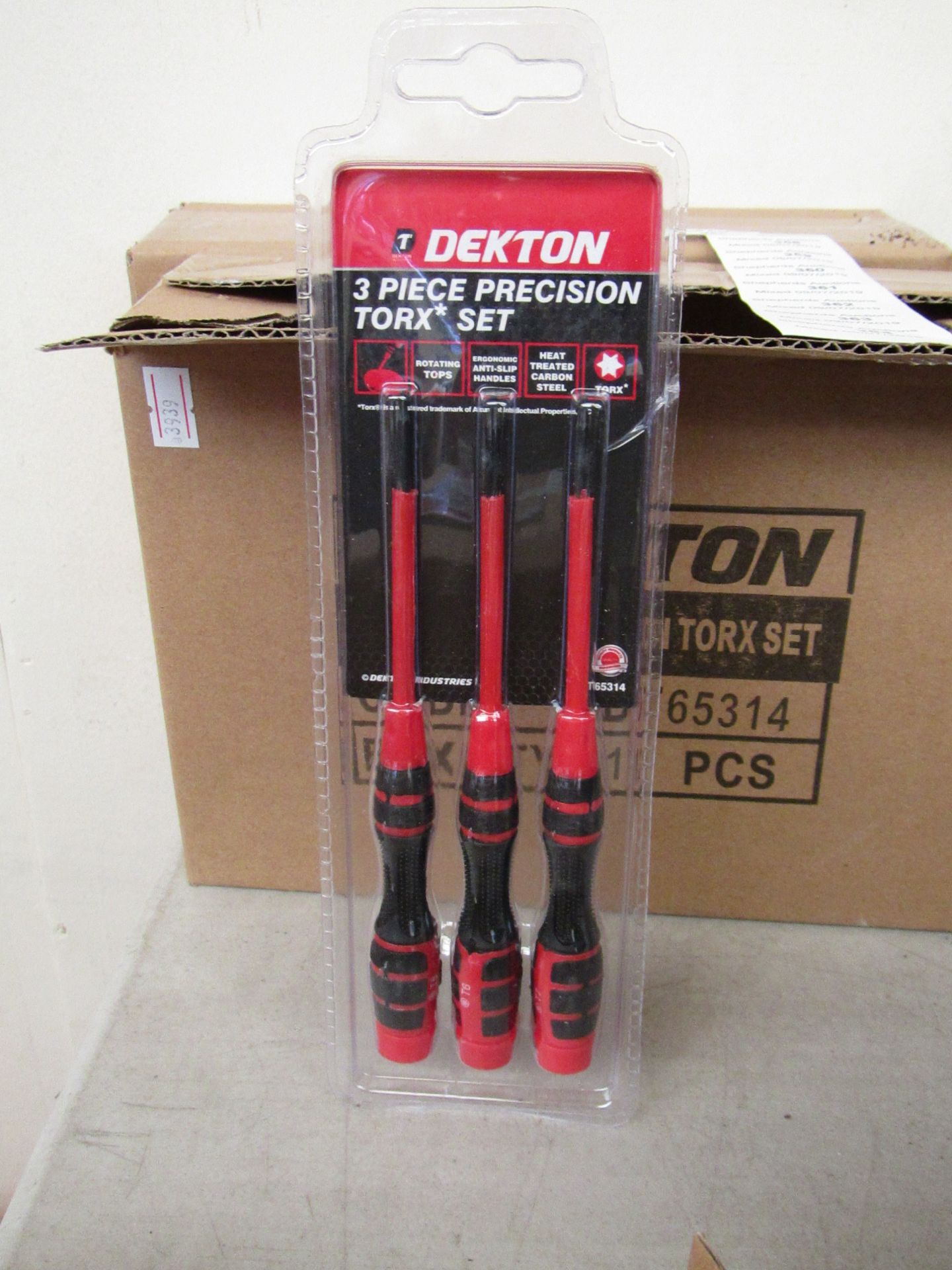 Dekton 3 piece precision torx set, new and boxed