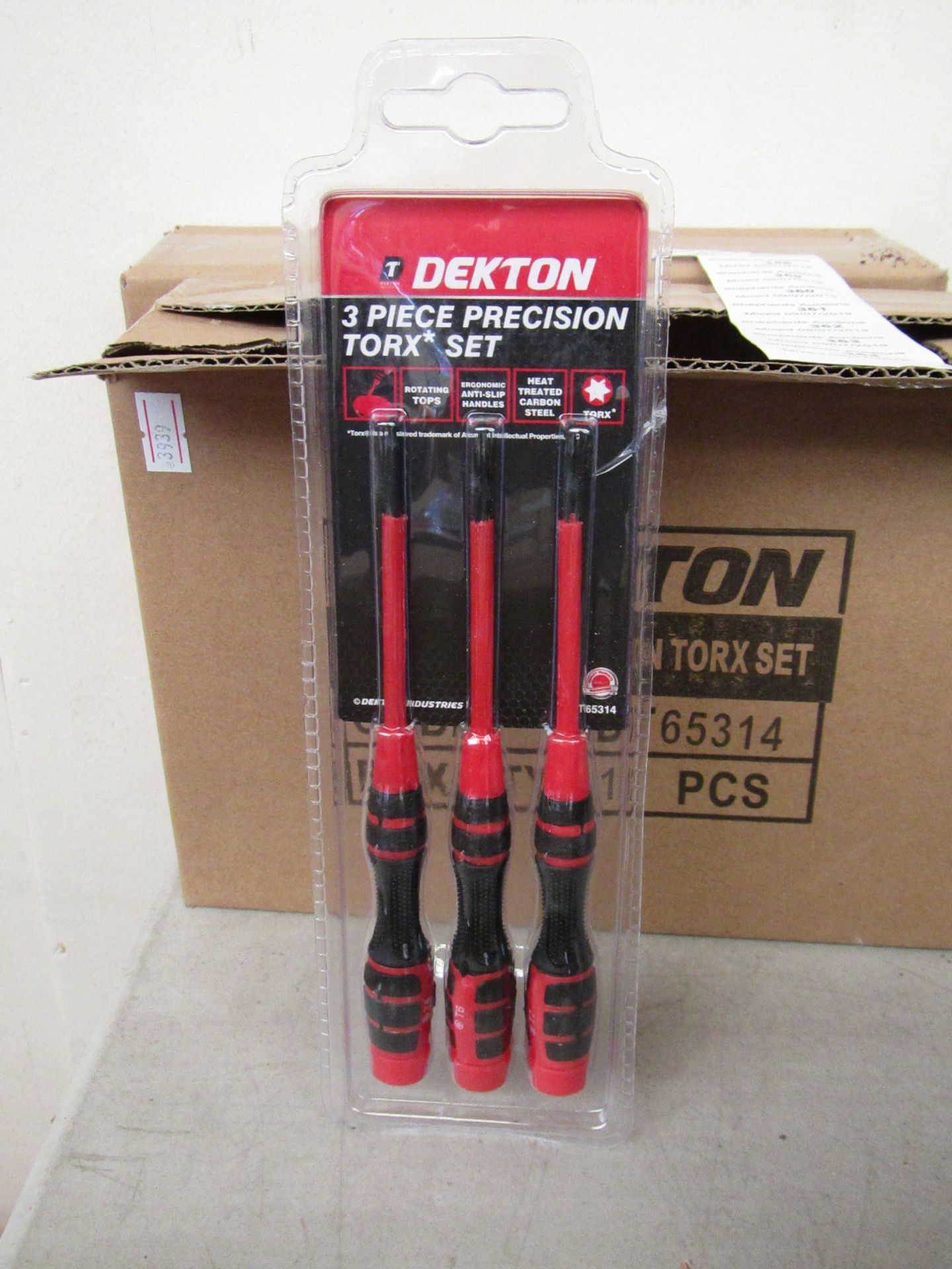 Dekton 3 piece precision torx set, new and boxed