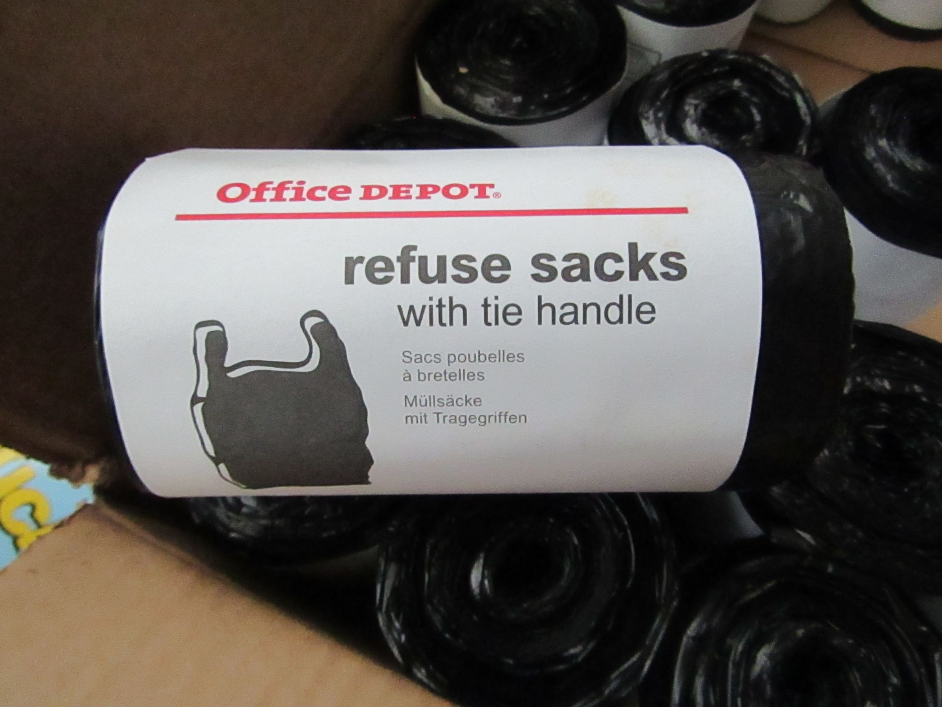 5 x 50 refuse sacks,20litres,new in packaging