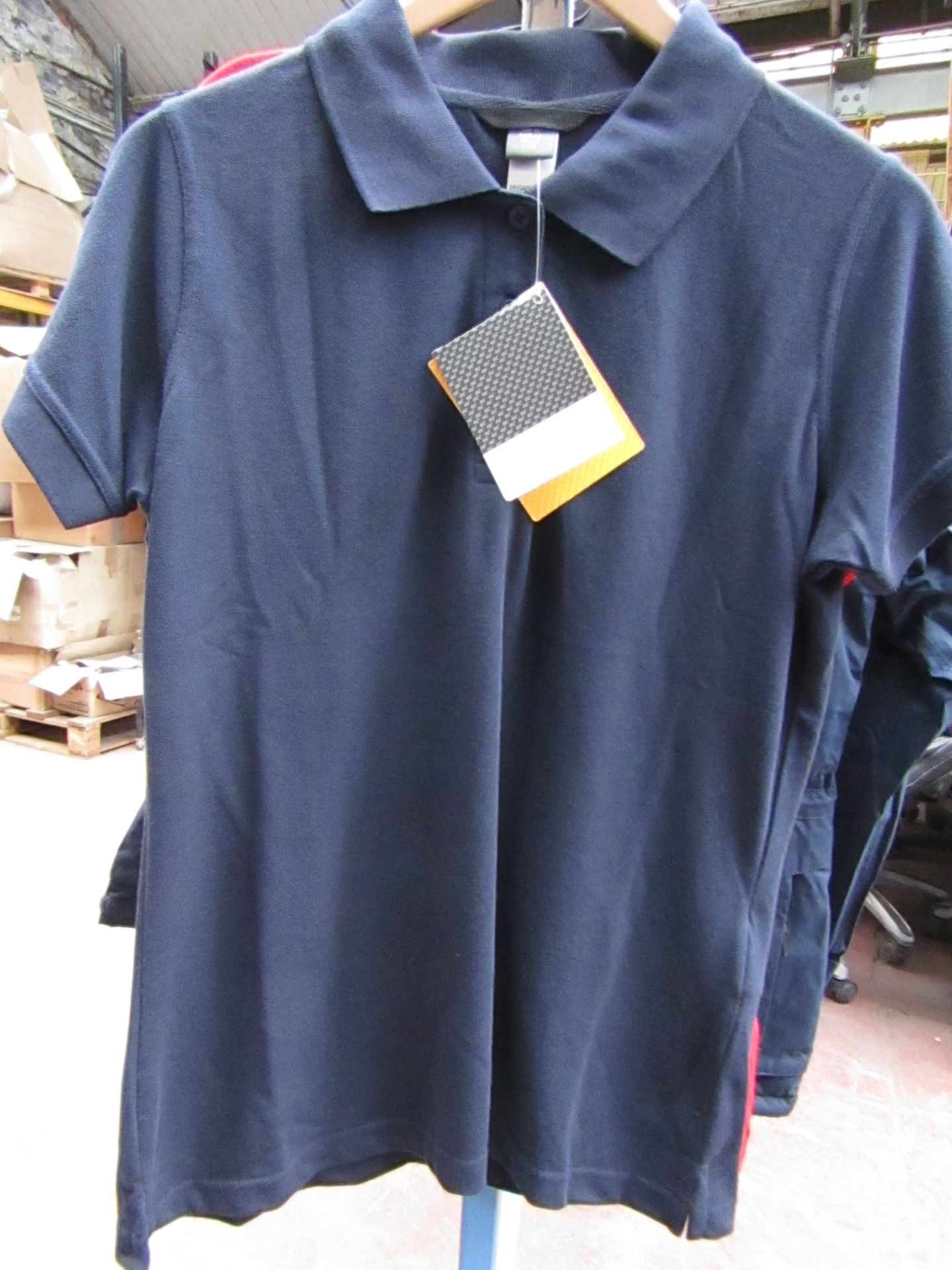 Ladies Regatta polo Shirt Navy size 18 new & Packaged