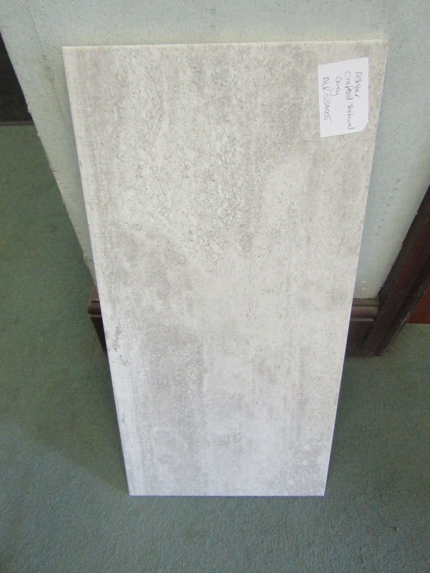 Pallet of 40x Packs of 5 Aslar Crafted Textured Grey 300x600 wall and Floor Tiles By Johnsons,