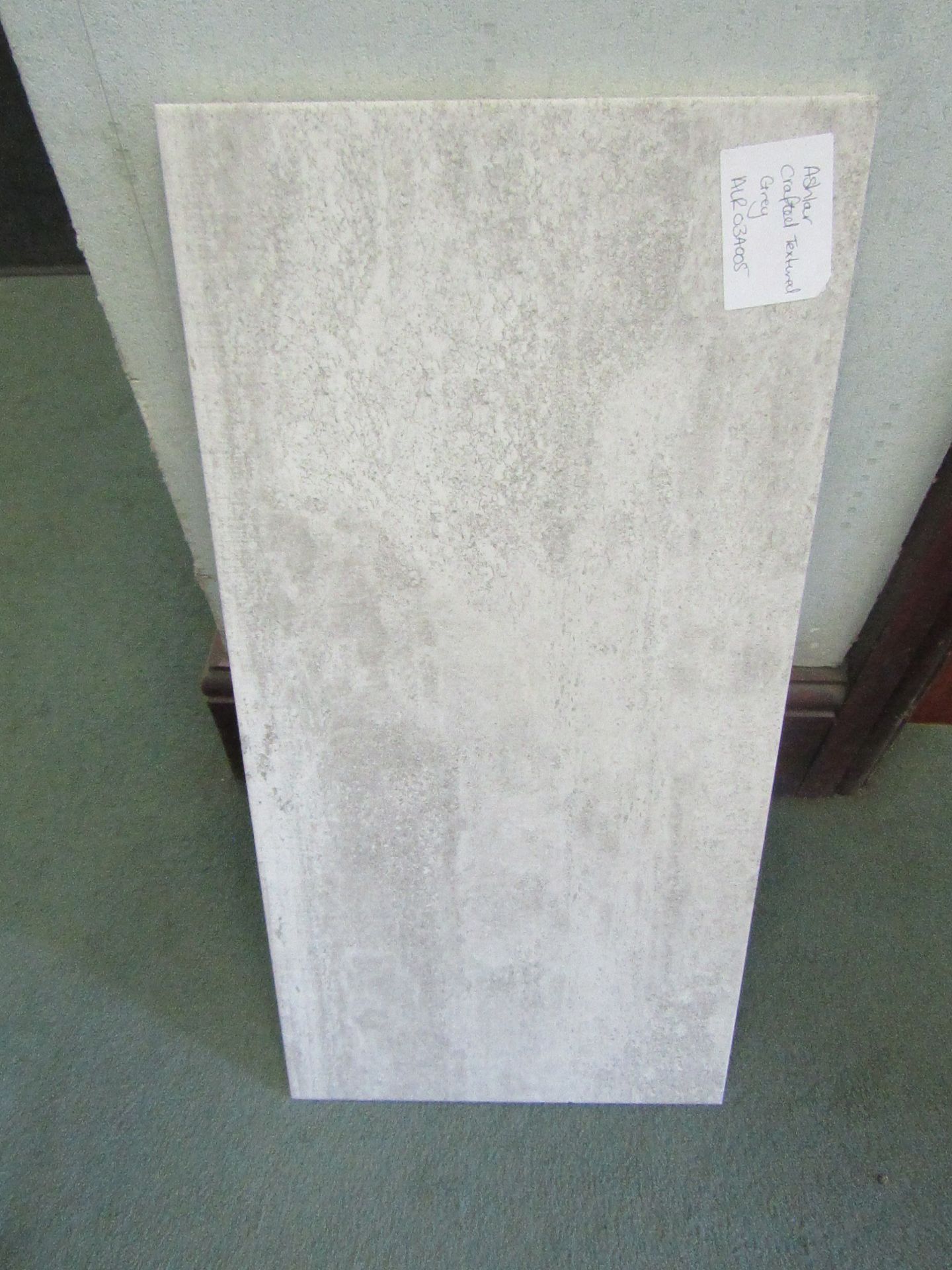 Pallet of 40x Packs of 5 Aslar Crafted Textured Grey 300x600 wall and Floor Tiles By Johnsons,