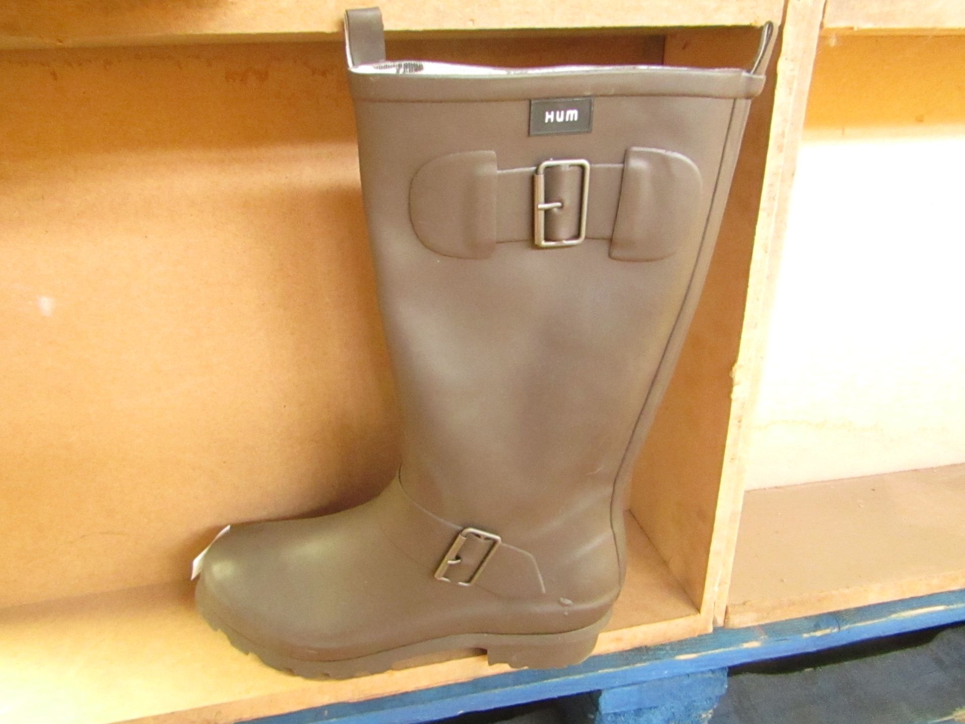 Brown Wellington Boots size 8 new