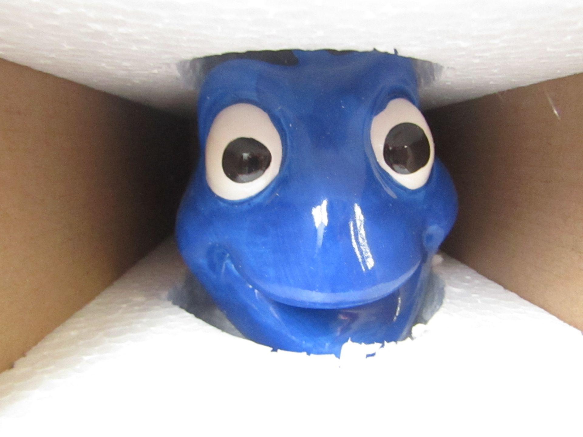 Royal blue tang ceramic ornament, boxed