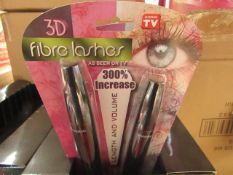12 x 3D Fibre Lashes Mascara (as seen on TV)  RRP £8.99 each new and packaged