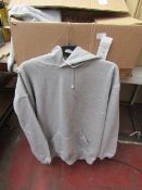 2 x Uneek Premium Grey Hoodies. Size XL New