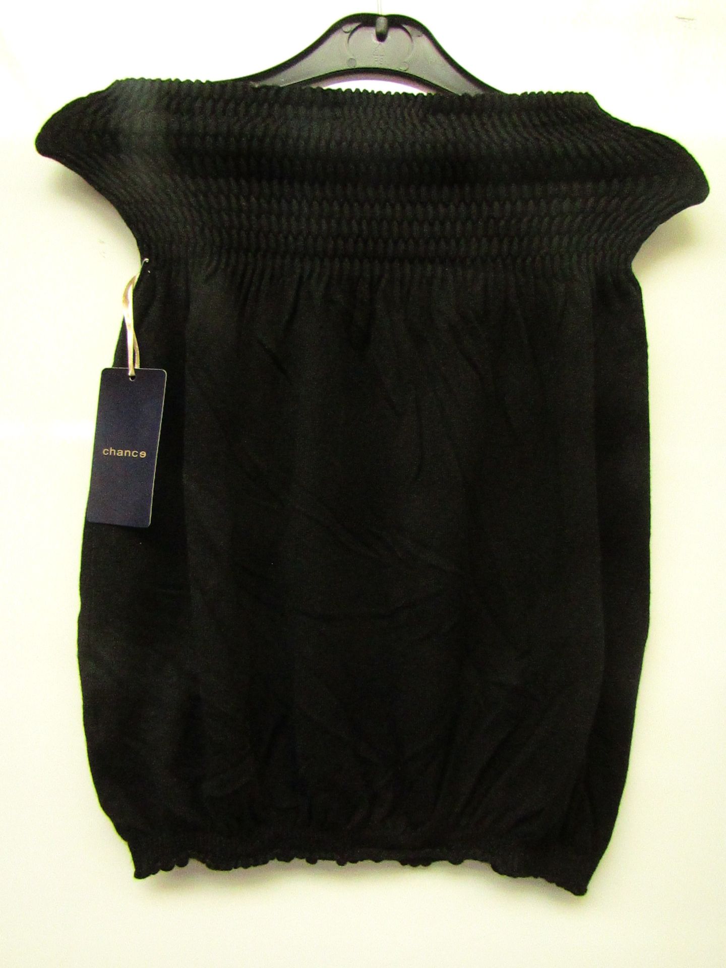 Chances Ladies Brown Knitted Strapless Top size M/L new with tag (image shows black for example