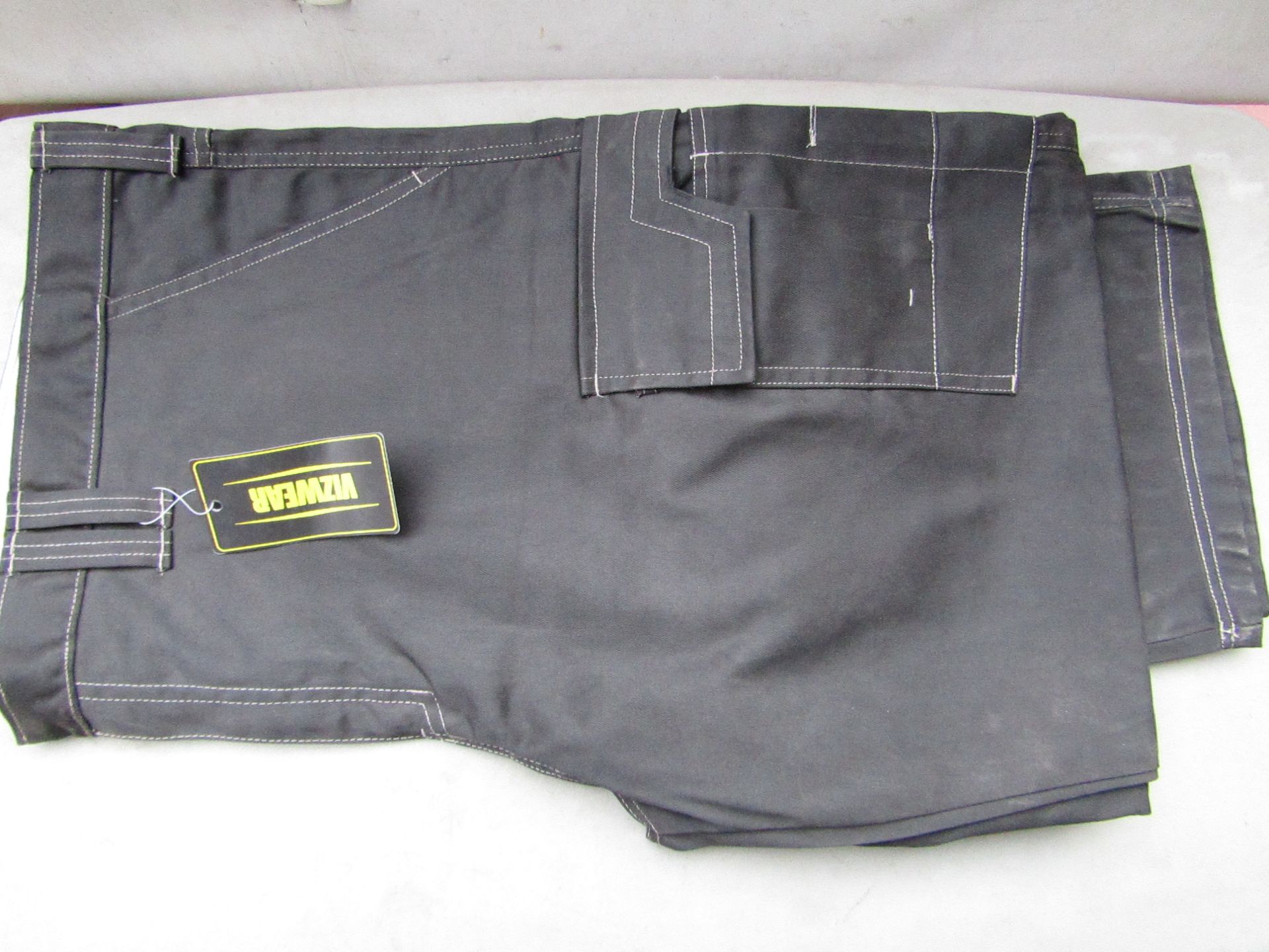 2 x Viz wear Black Action Line work trousers, new size 46R, RRP £24.99