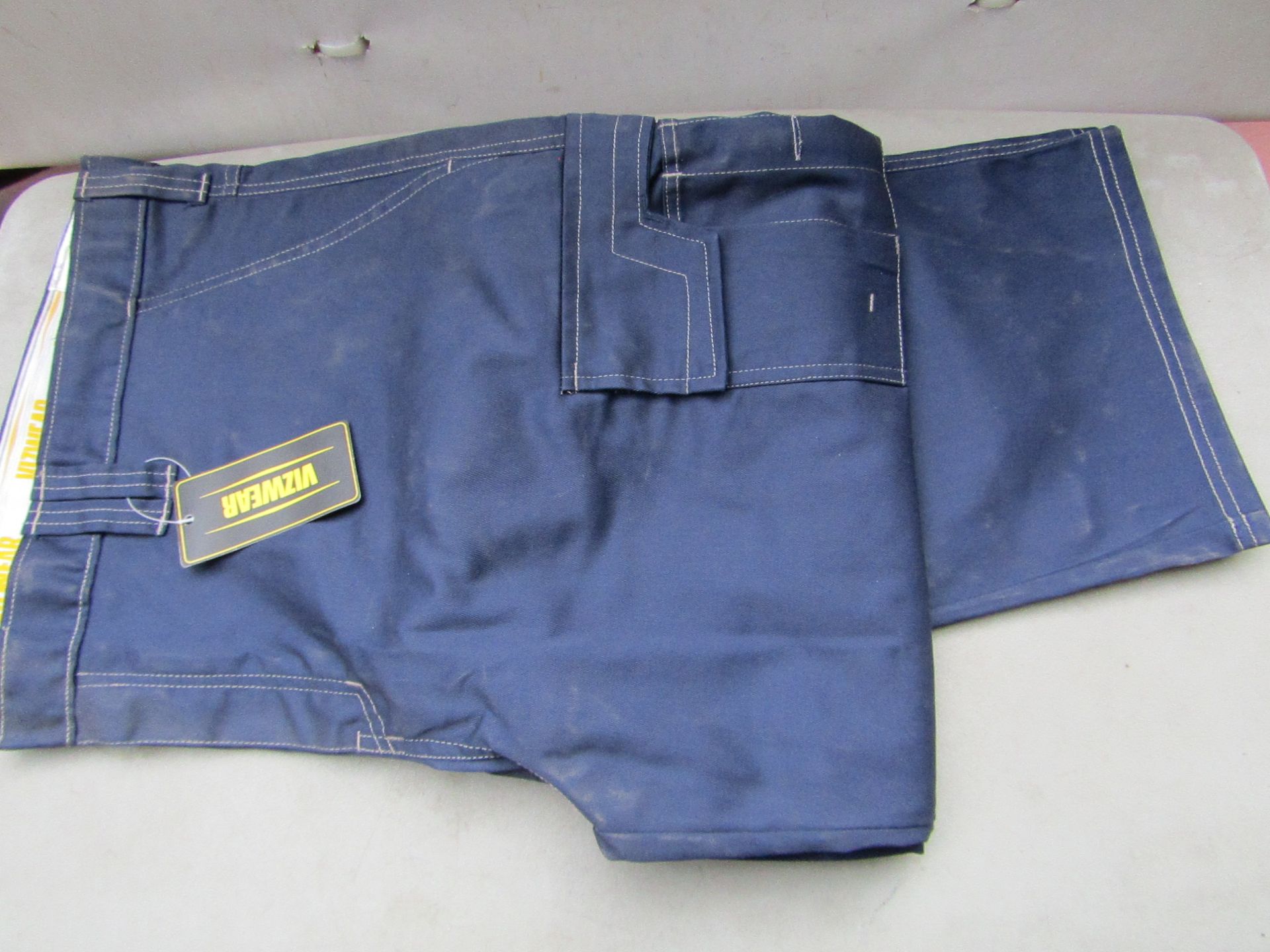 2 x Viz wear Navy Action Line work Trousers, new size 48R RRP £24.99