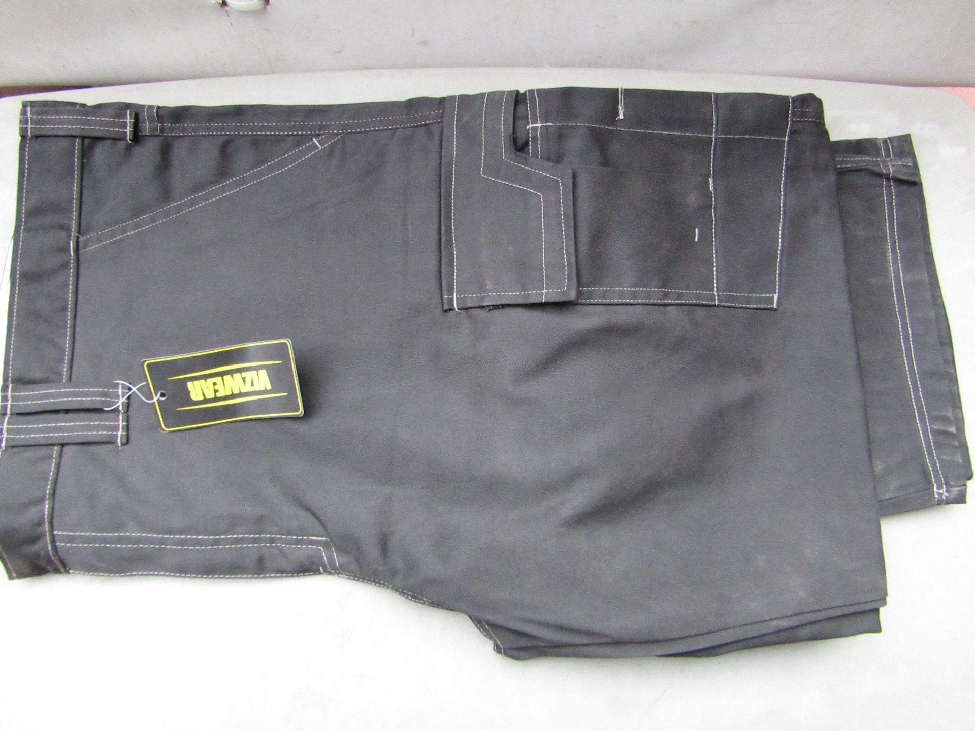 2 x Viz wear Black Action Line work trousers, new size 46R, RRP £24.99