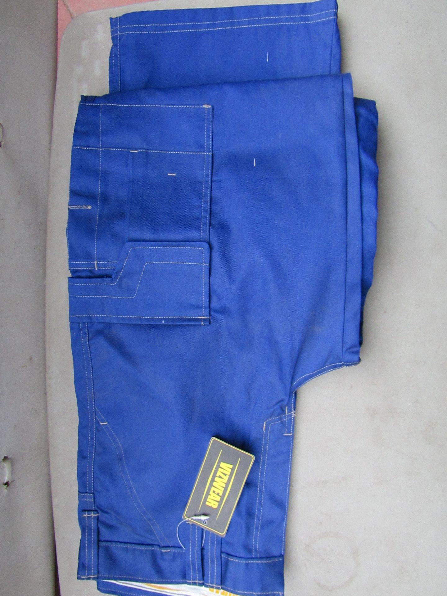 2 x Viz wear Blue Action Line work trousers, new size 30R, RRP £24.99